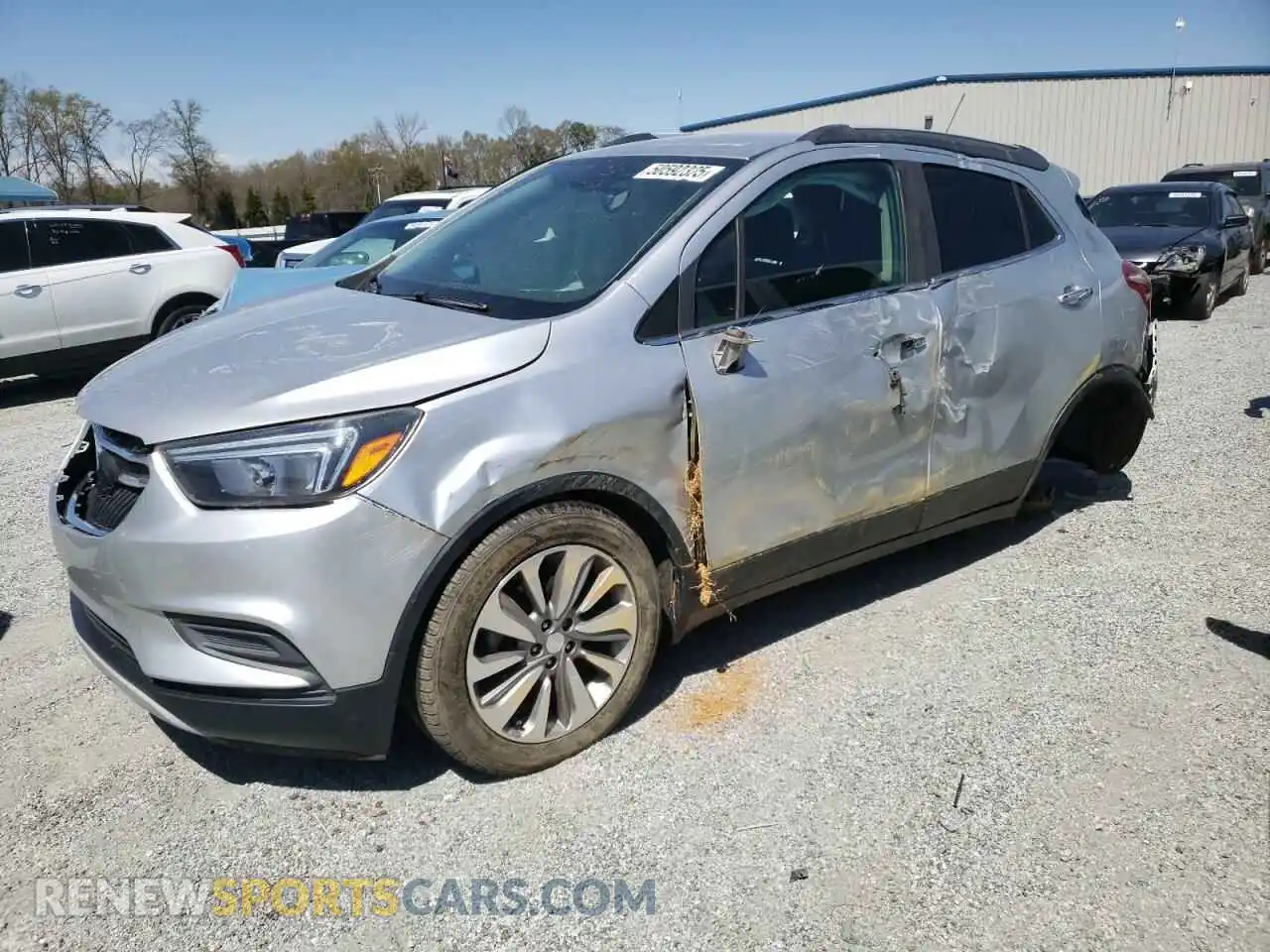 1 Photograph of a damaged car KL4CJASB1KB835993 BUICK ENCORE 2019