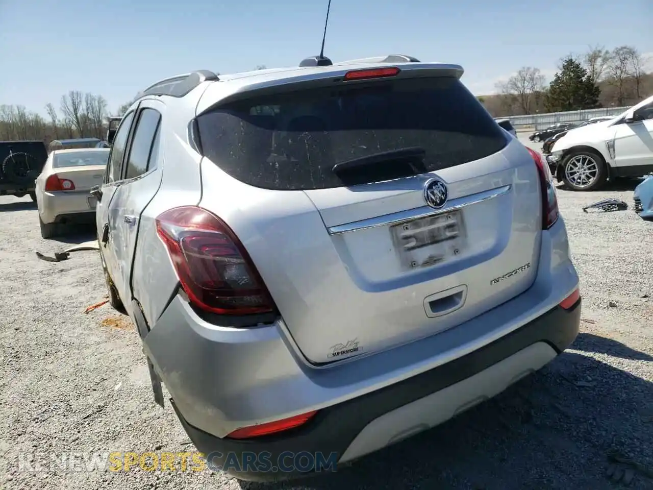 2 Photograph of a damaged car KL4CJASB1KB835993 BUICK ENCORE 2019