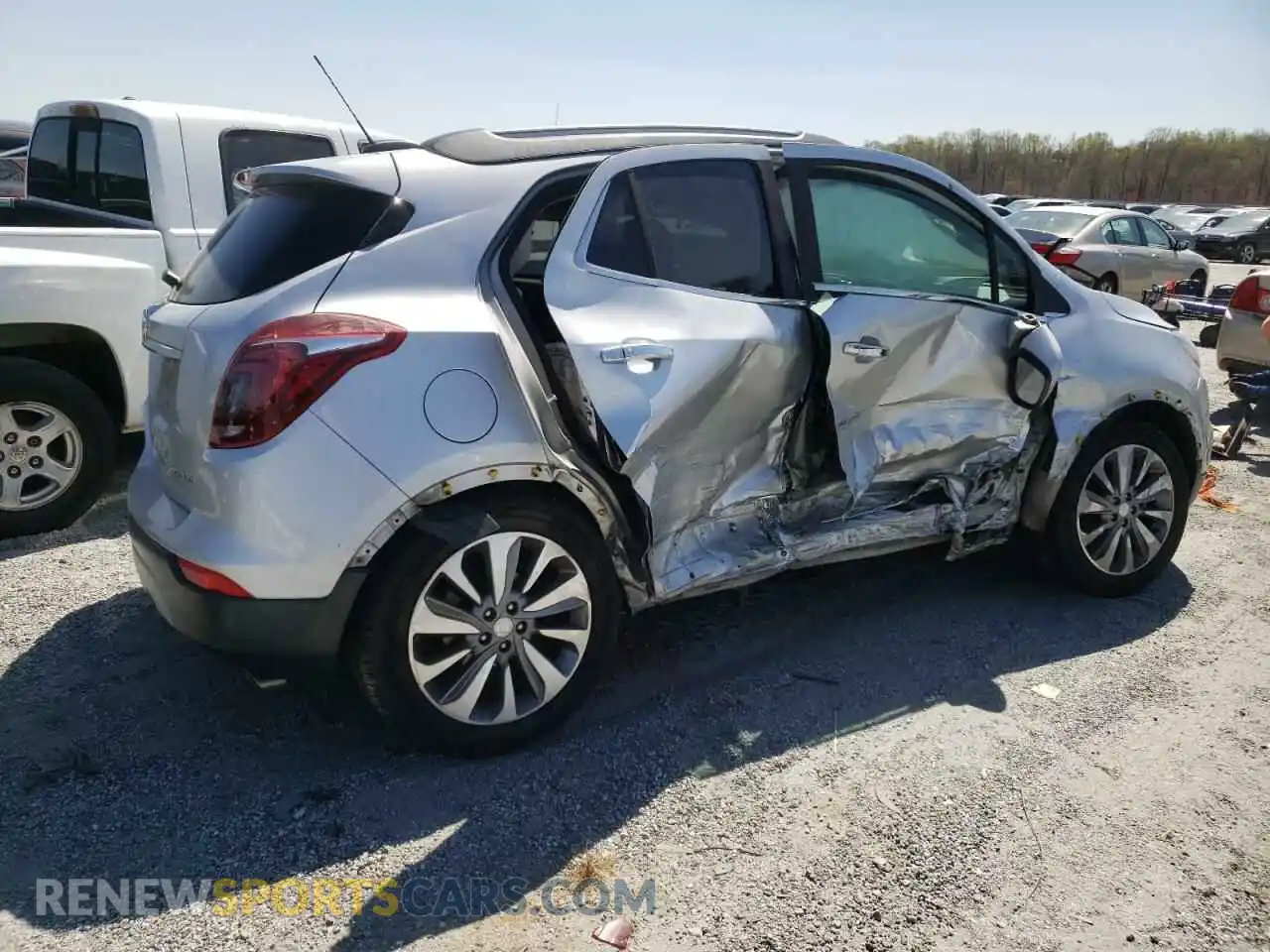 3 Photograph of a damaged car KL4CJASB1KB835993 BUICK ENCORE 2019