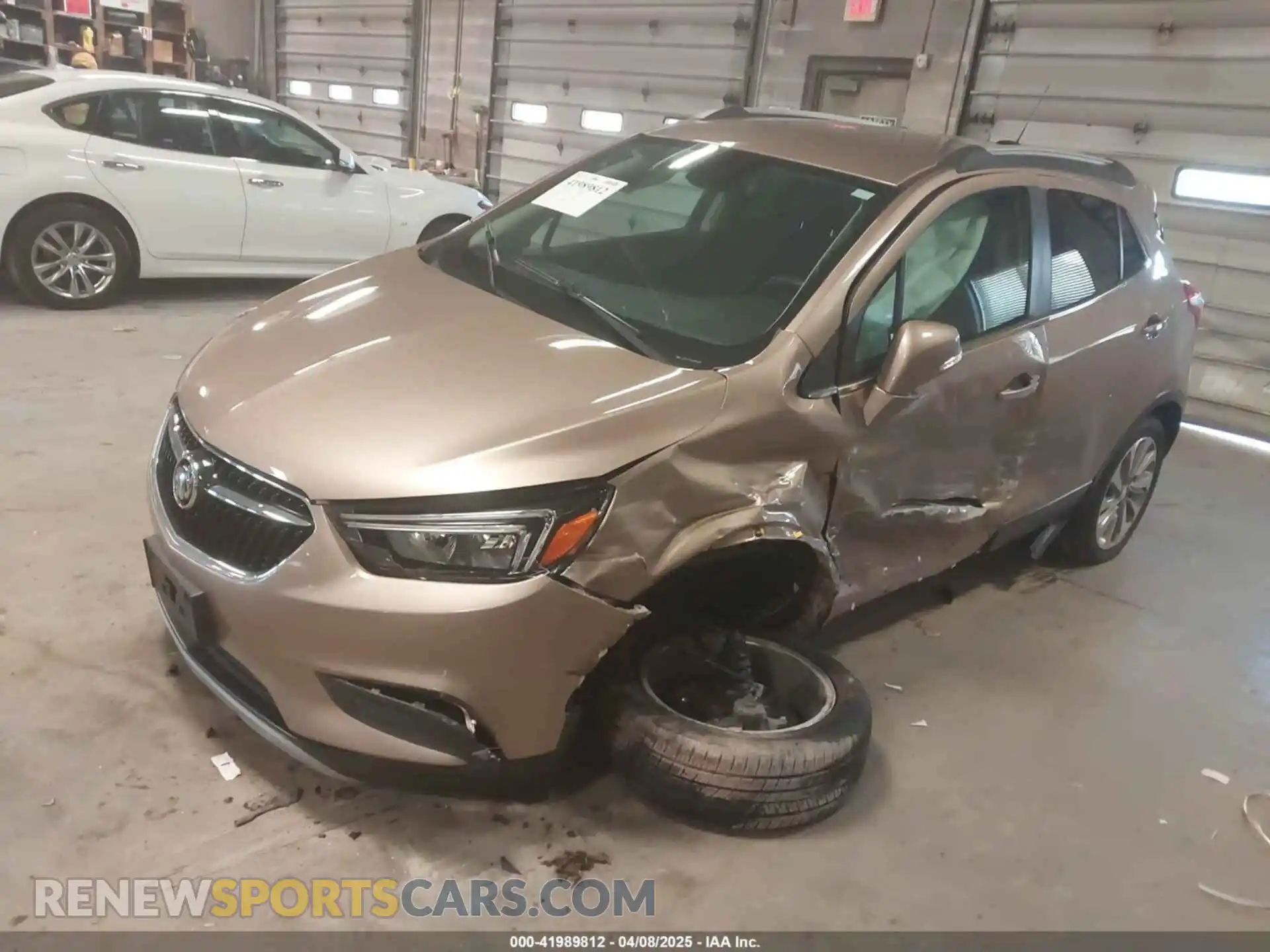 2 Photograph of a damaged car KL4CJASB2KB741881 BUICK ENCORE 2019
