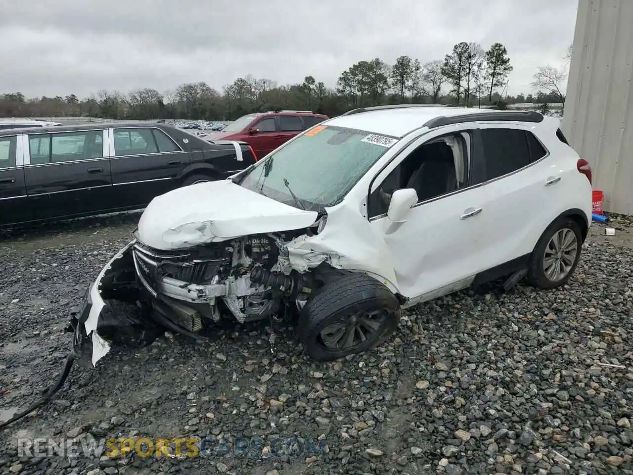 1 Photograph of a damaged car KL4CJASB2KB772998 BUICK ENCORE 2019