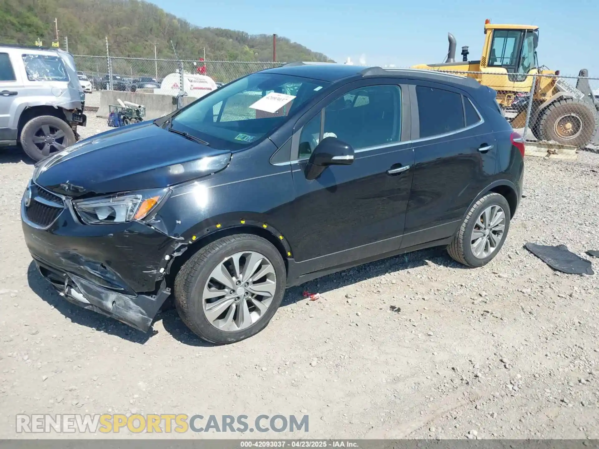 2 Photograph of a damaged car KL4CJASB3KB723356 BUICK ENCORE 2019