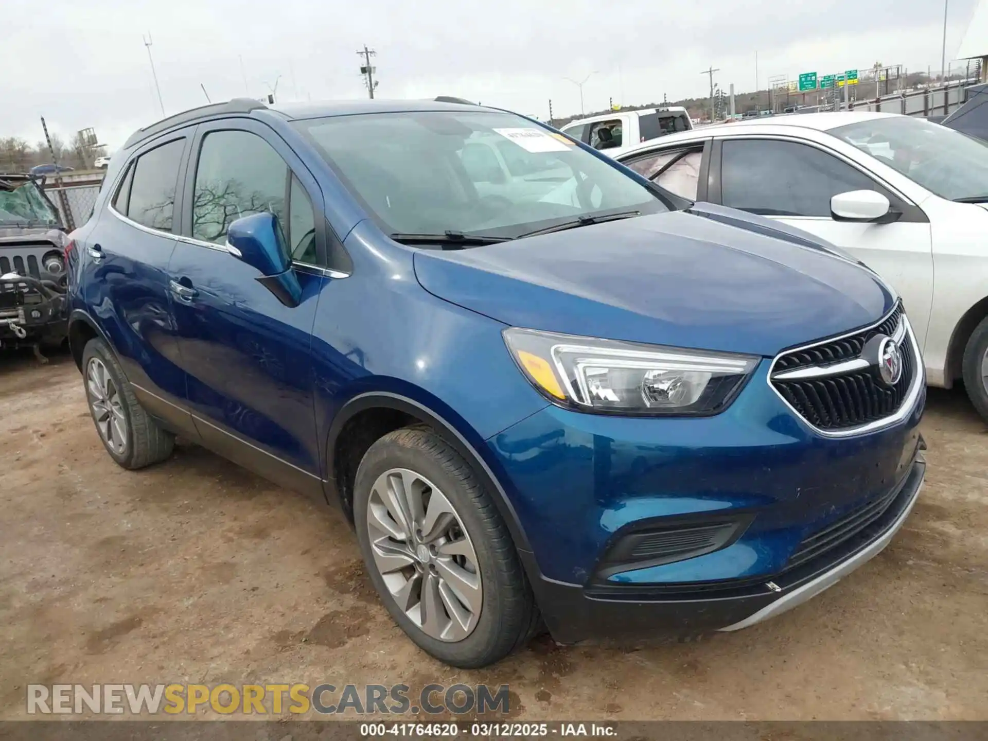 1 Photograph of a damaged car KL4CJASB3KB751853 BUICK ENCORE 2019