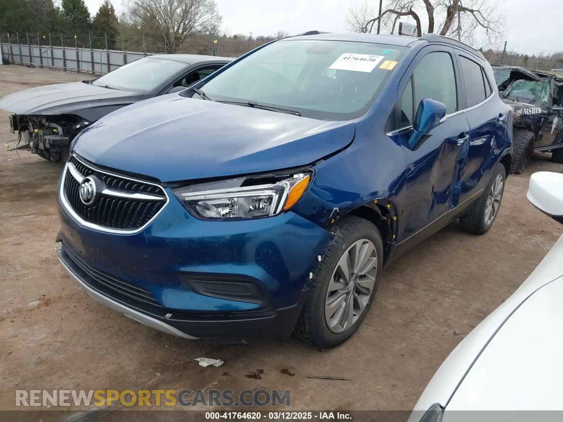 2 Photograph of a damaged car KL4CJASB3KB751853 BUICK ENCORE 2019