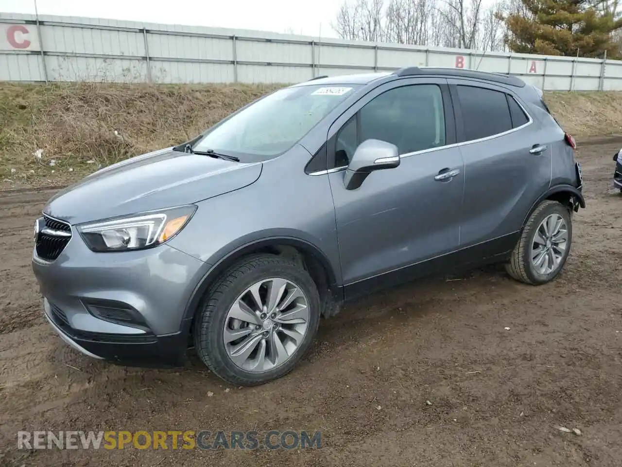 1 Photograph of a damaged car KL4CJASB3KB811758 BUICK ENCORE 2019