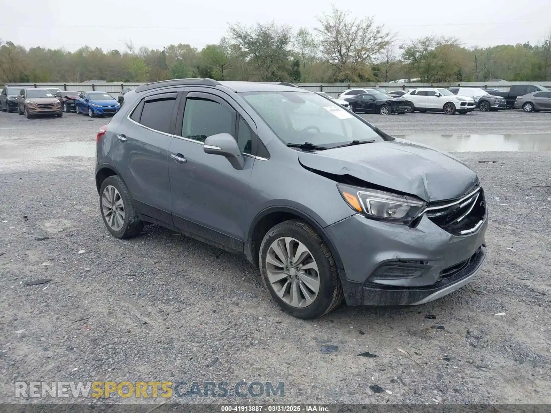 1 Photograph of a damaged car KL4CJASB3KB830830 BUICK ENCORE 2019