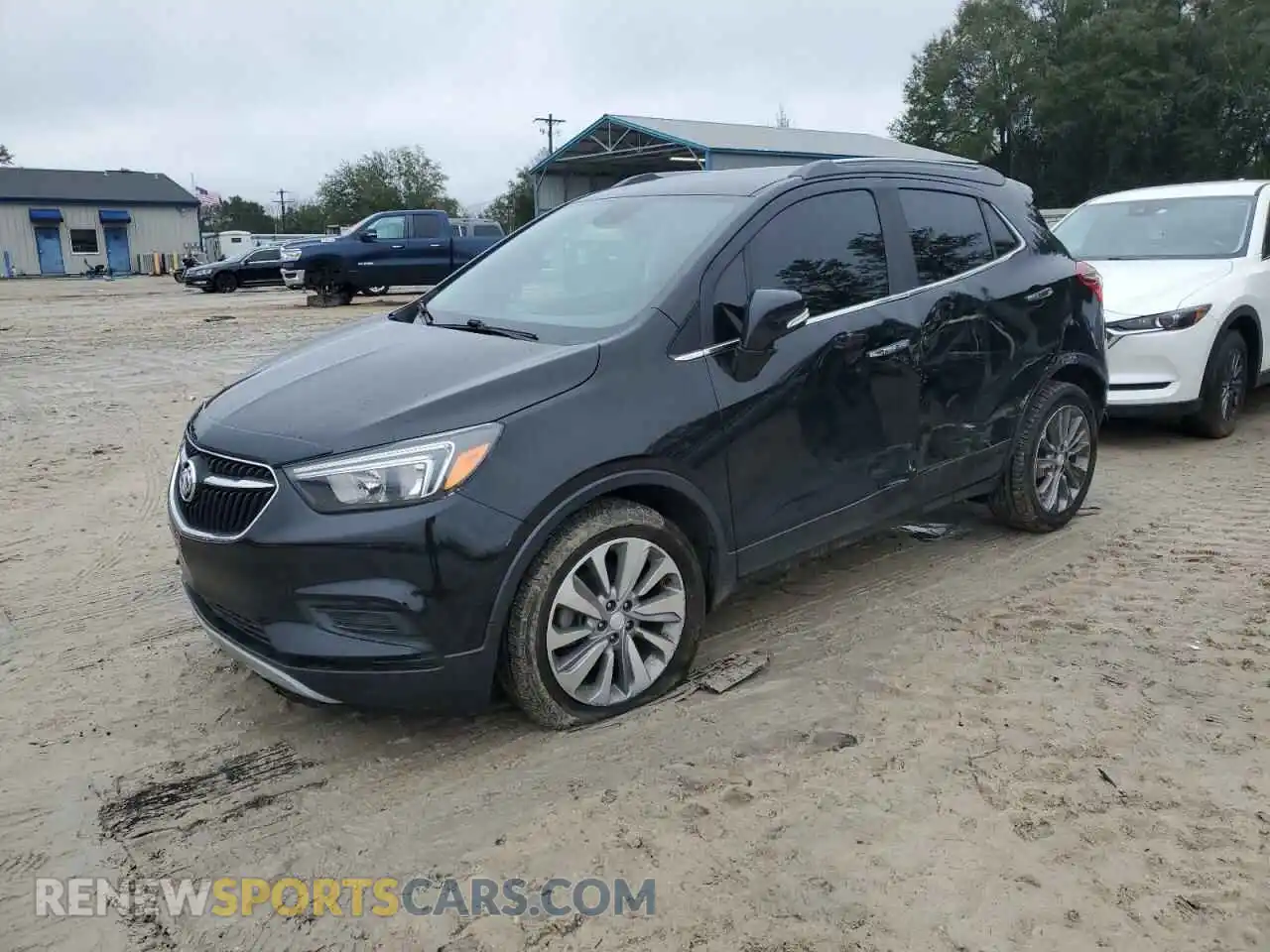 1 Photograph of a damaged car KL4CJASB3KB831220 BUICK ENCORE 2019