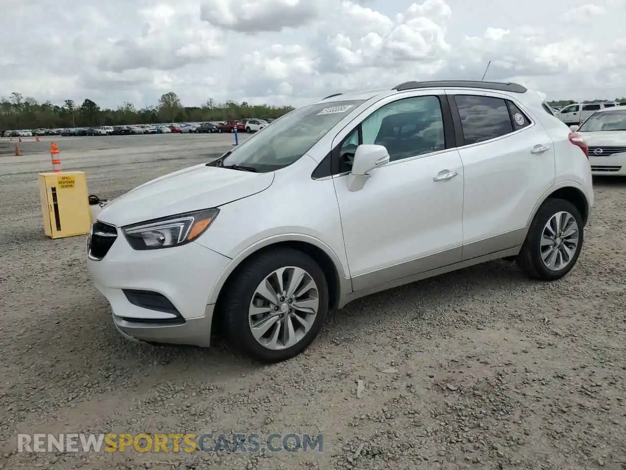 1 Photograph of a damaged car KL4CJASB3KB864413 BUICK ENCORE 2019