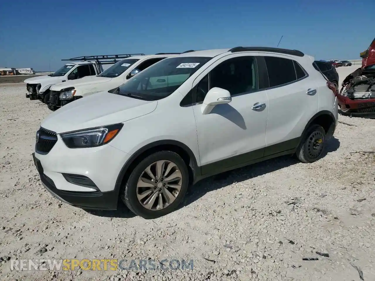 1 Photograph of a damaged car KL4CJASB3KB908863 BUICK ENCORE 2019