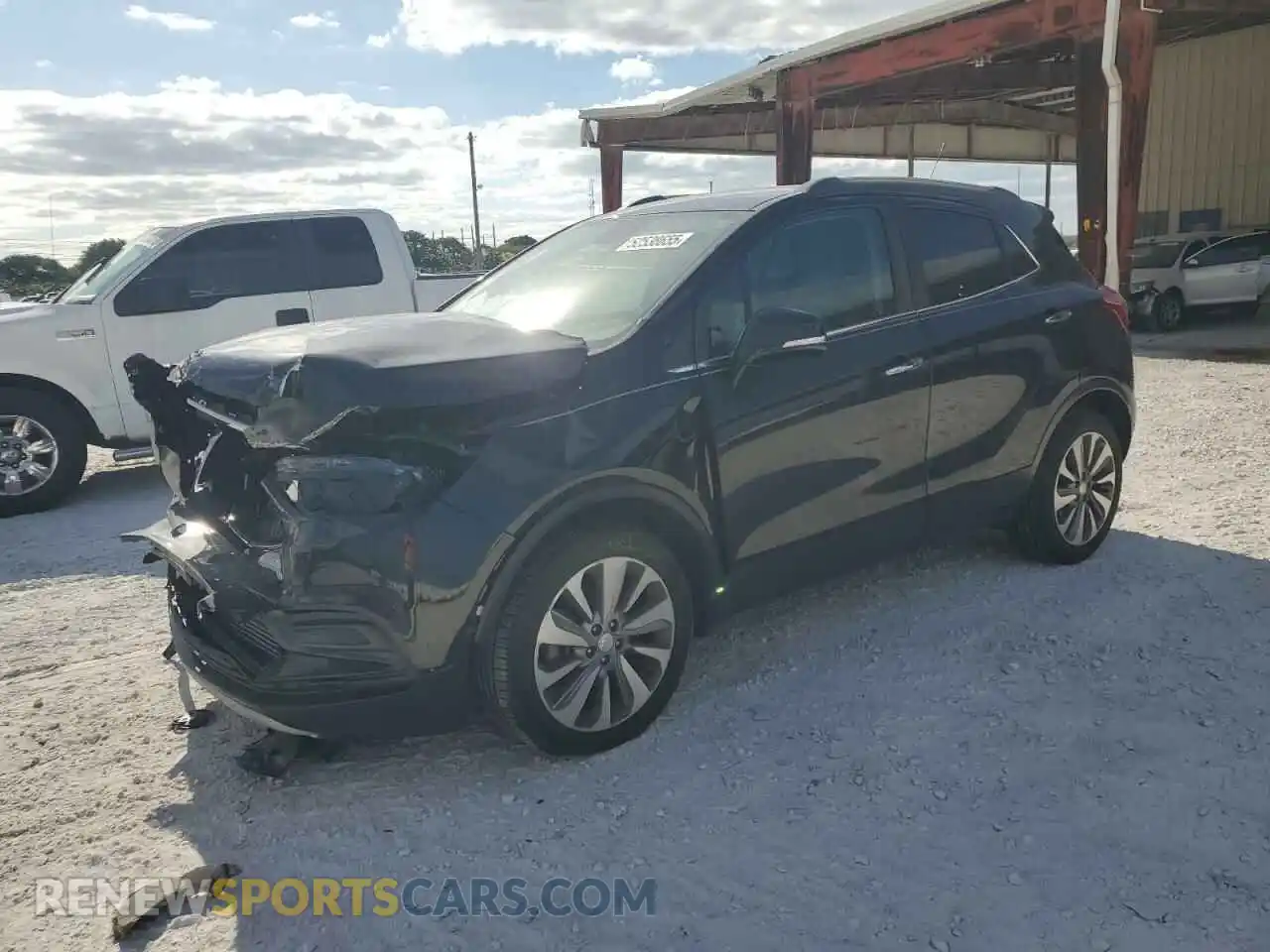 1 Photograph of a damaged car KL4CJASB3KB920804 BUICK ENCORE 2019