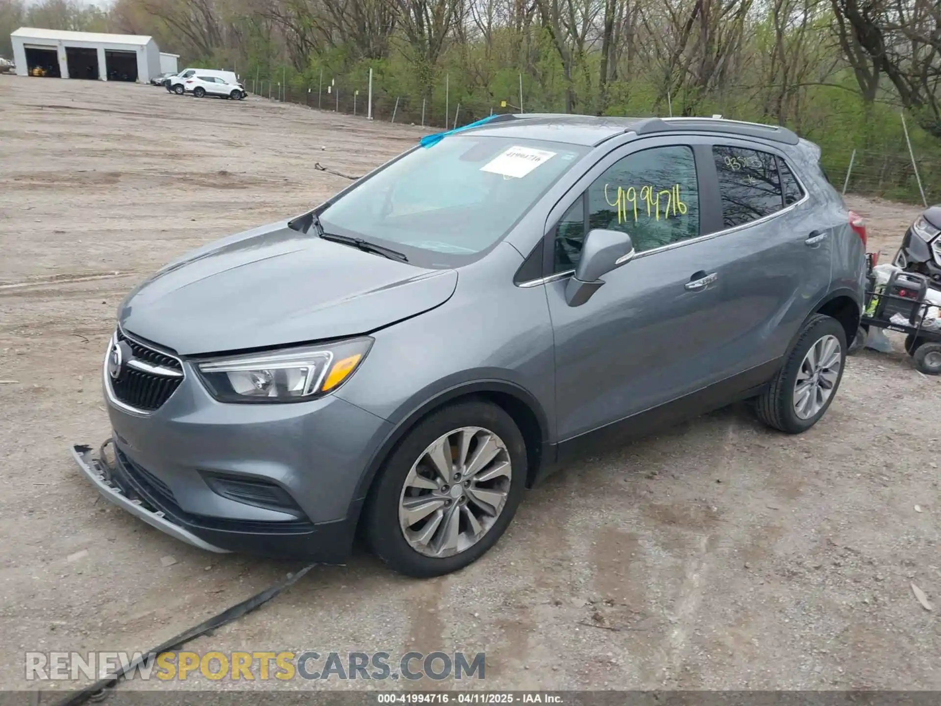 2 Photograph of a damaged car KL4CJASB3KB935173 BUICK ENCORE 2019