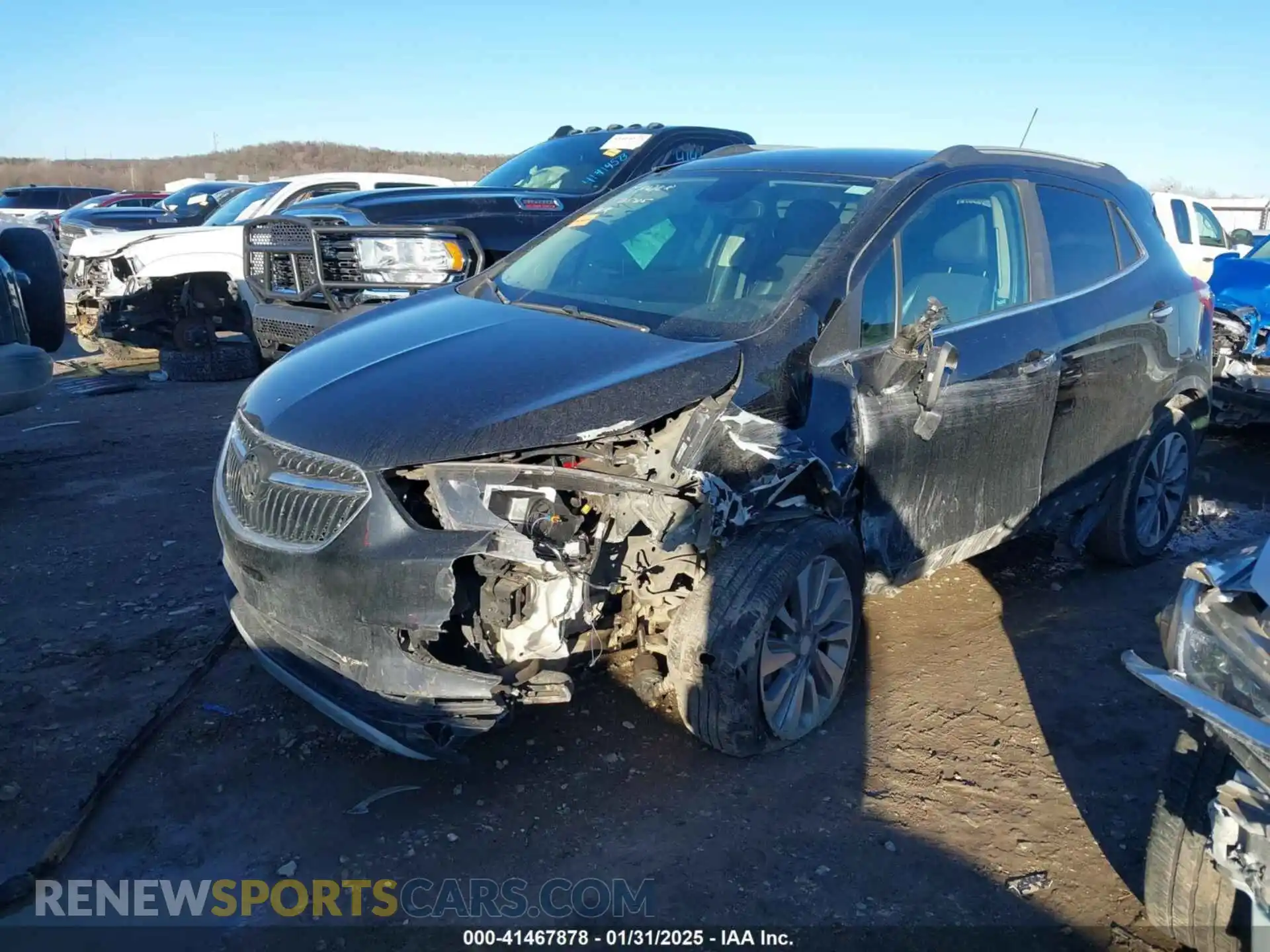 2 Фотография поврежденного автомобиля KL4CJASB3KB959523 BUICK ENCORE 2019