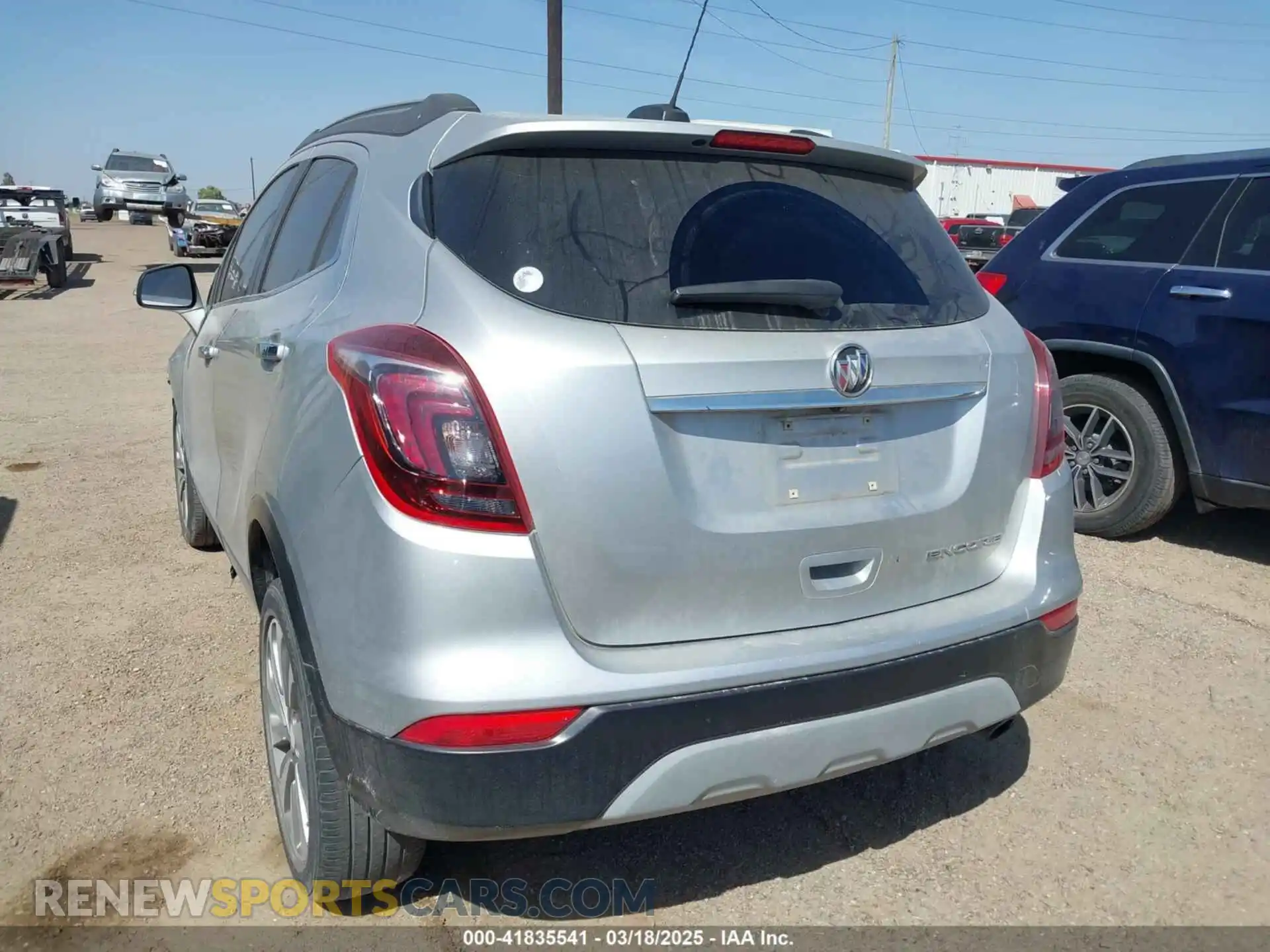 3 Photograph of a damaged car KL4CJASB4KB709627 BUICK ENCORE 2019
