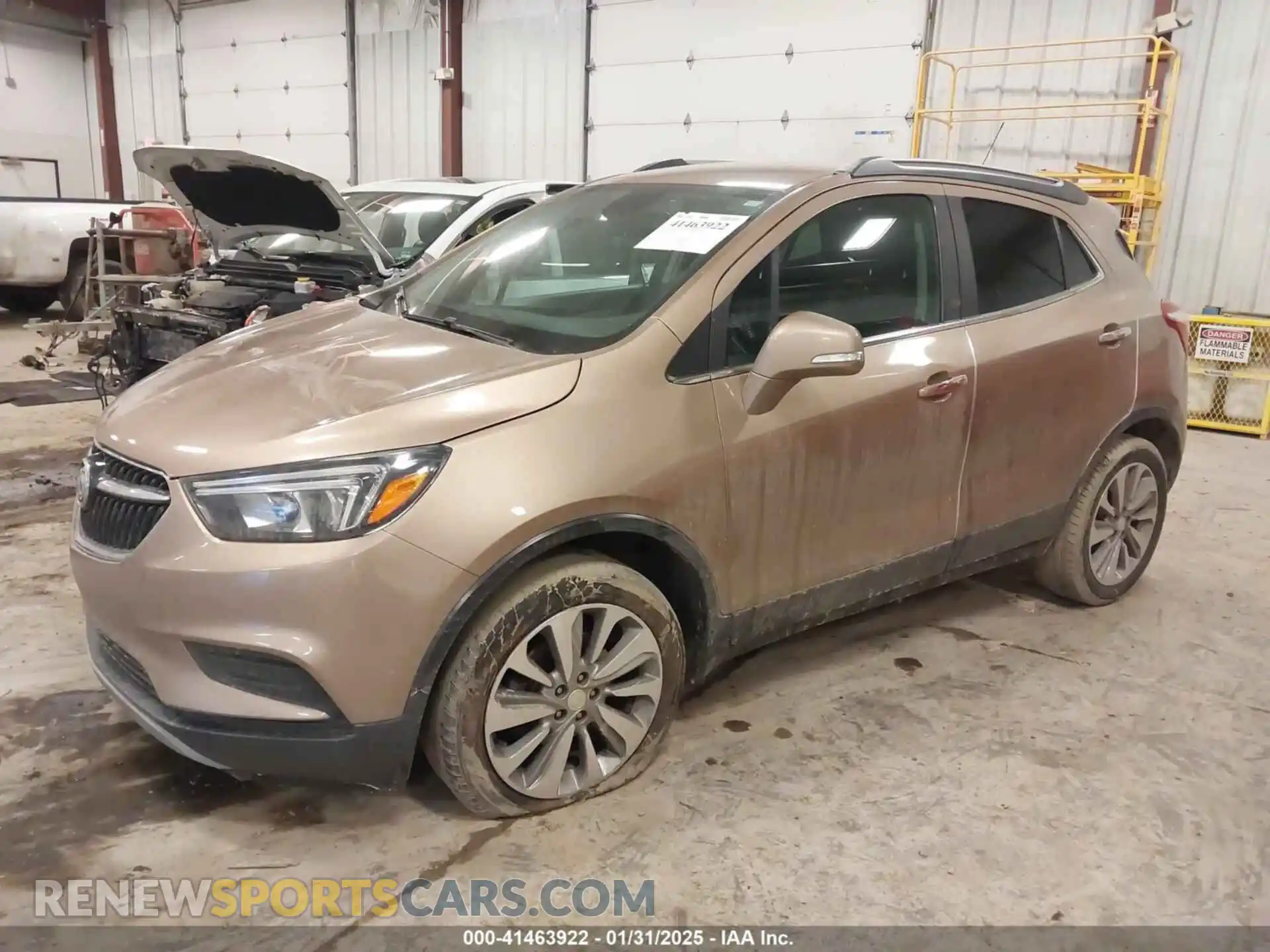 2 Photograph of a damaged car KL4CJASB4KB742983 BUICK ENCORE 2019