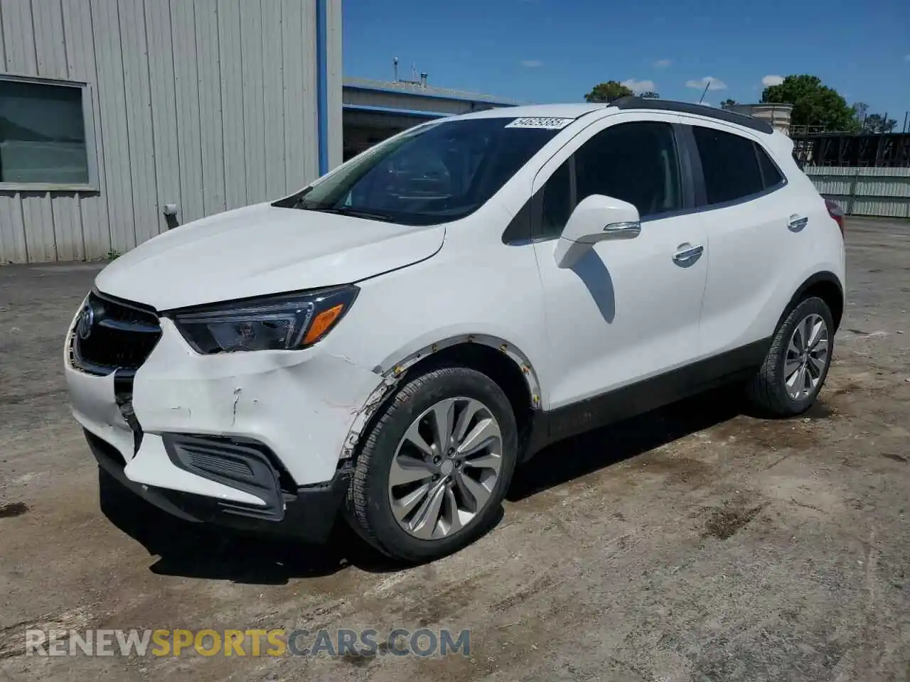 1 Photograph of a damaged car KL4CJASB4KB772405 BUICK ENCORE 2019