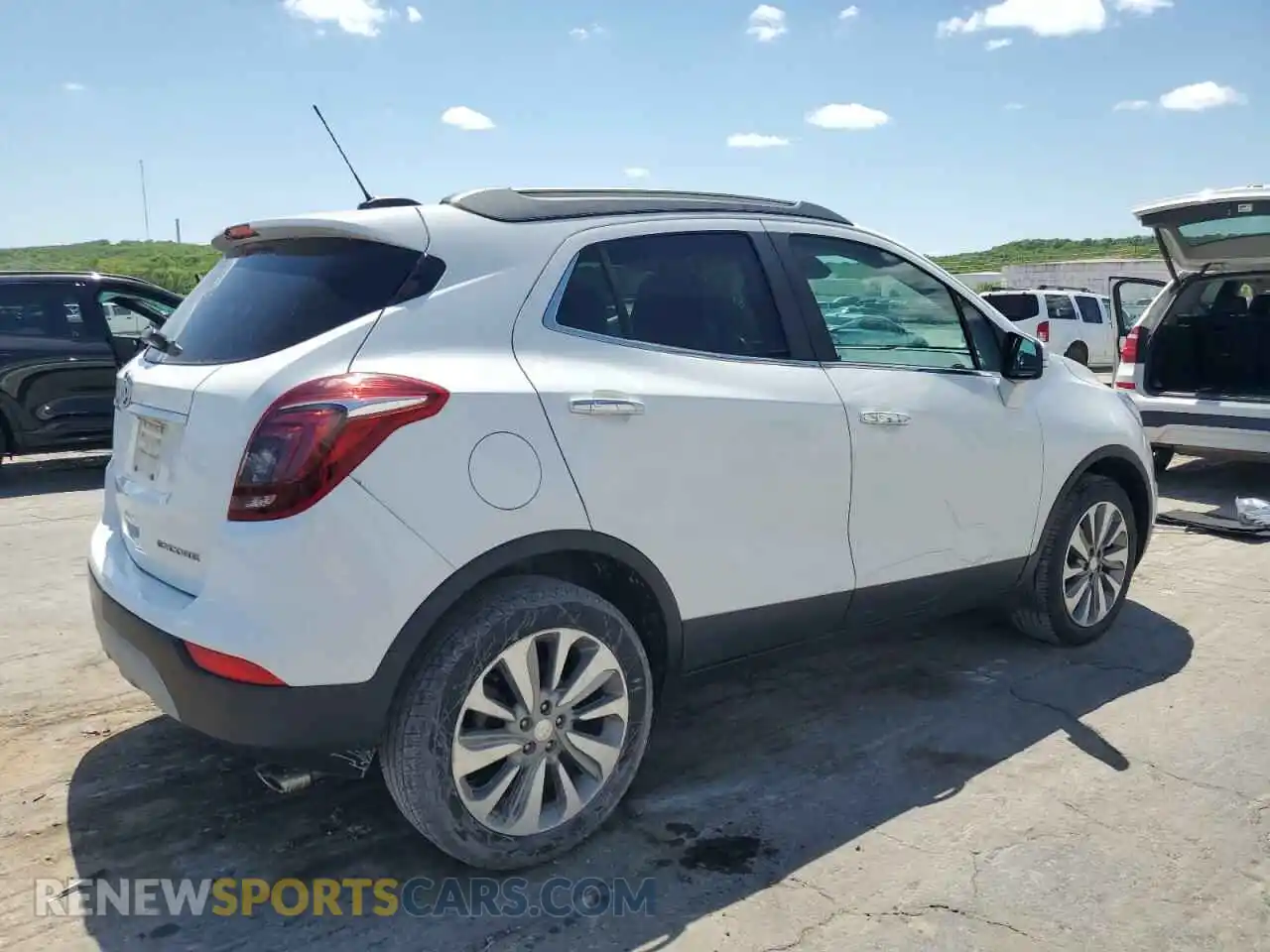 3 Photograph of a damaged car KL4CJASB4KB772405 BUICK ENCORE 2019