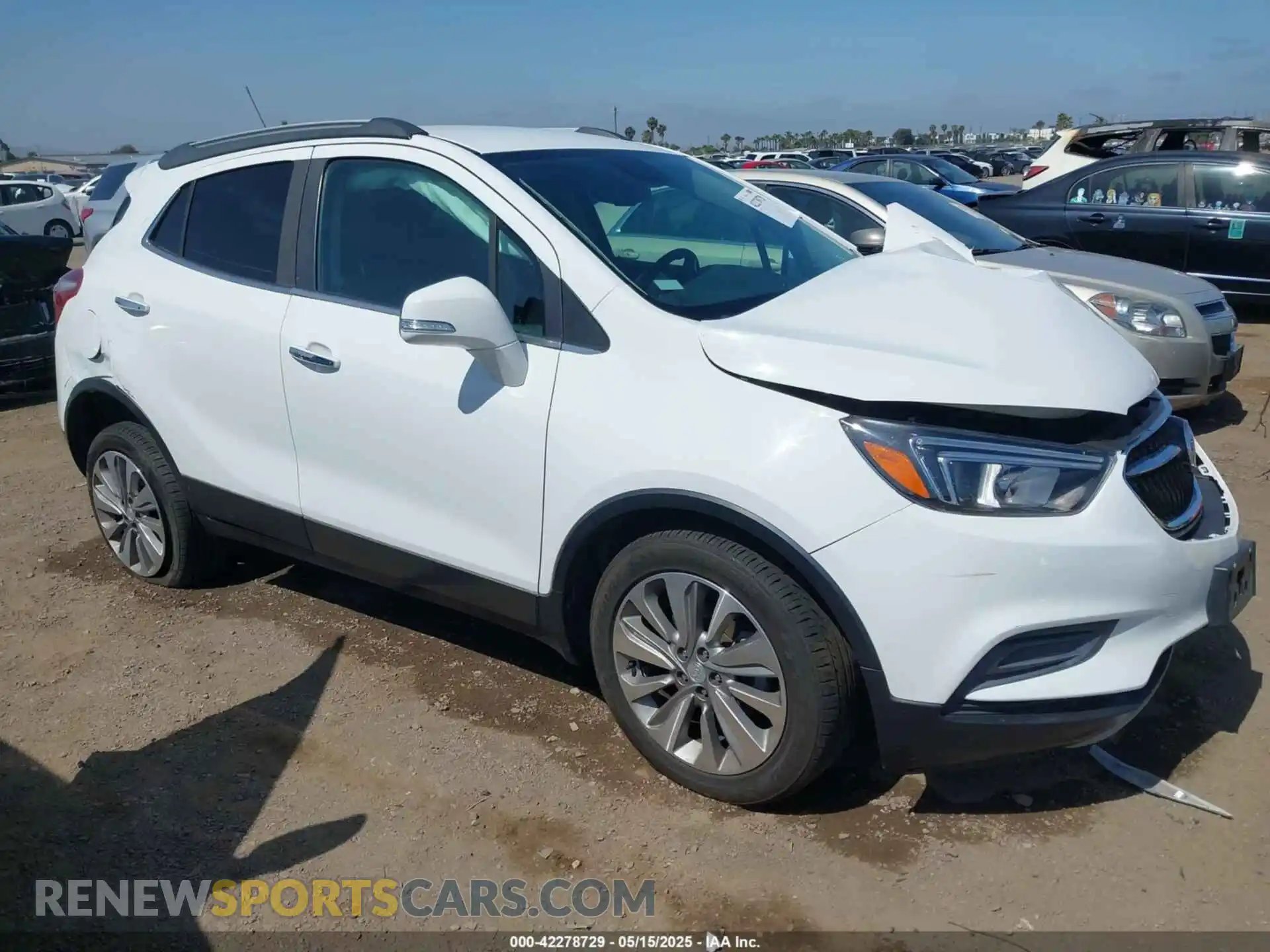 1 Photograph of a damaged car KL4CJASB4KB825233 BUICK ENCORE 2019