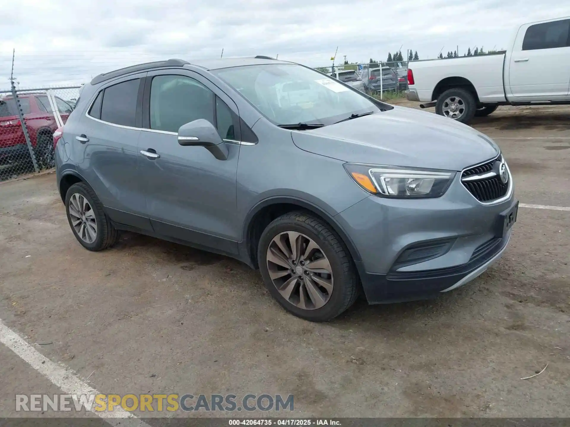 1 Photograph of a damaged car KL4CJASB4KB885142 BUICK ENCORE 2019