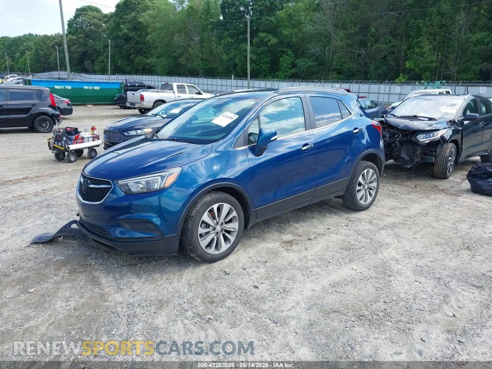 2 Photograph of a damaged car KL4CJASB4KB885206 BUICK ENCORE 2019