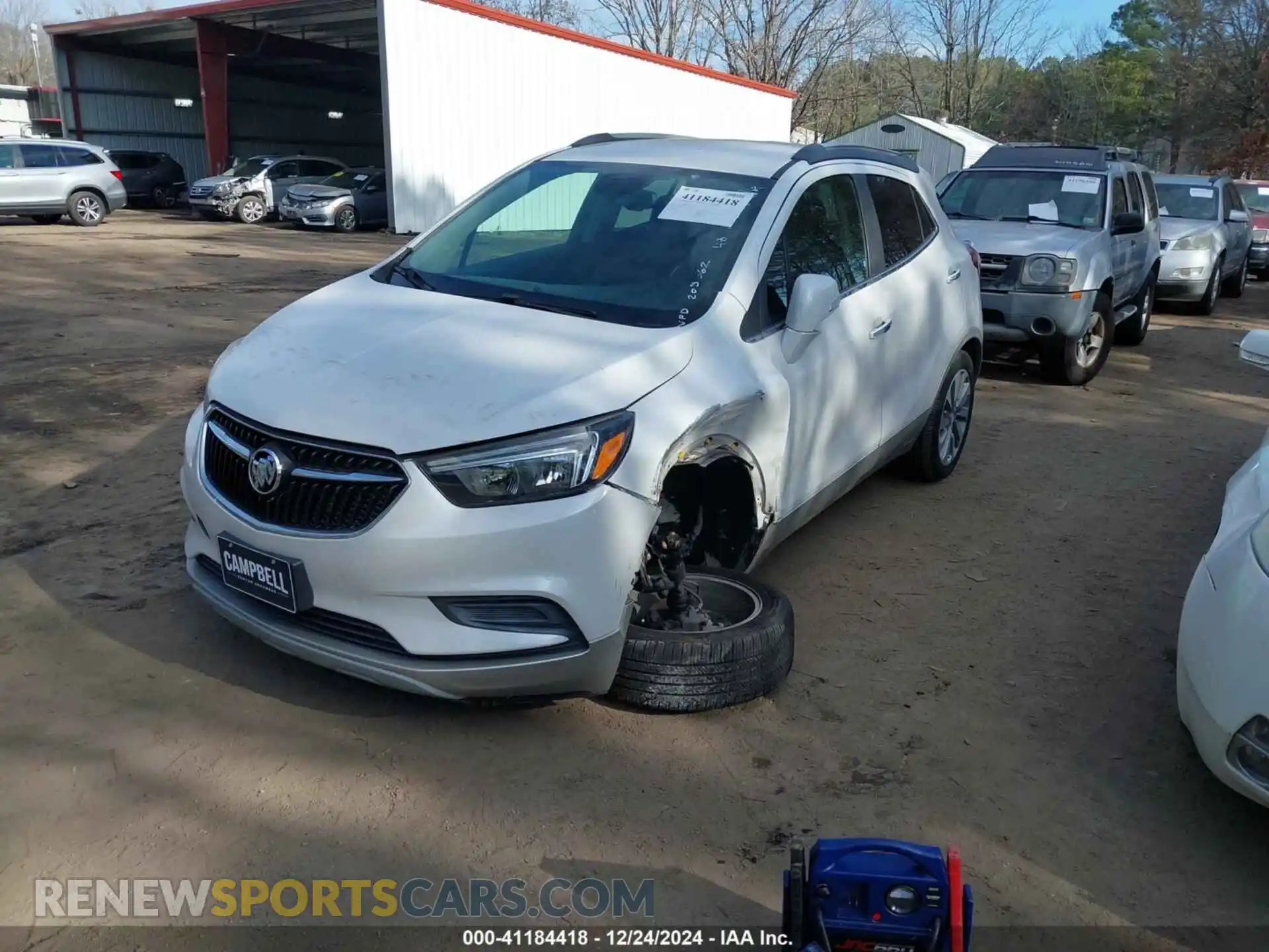 2 Photograph of a damaged car KL4CJASB5KB710334 BUICK ENCORE 2019