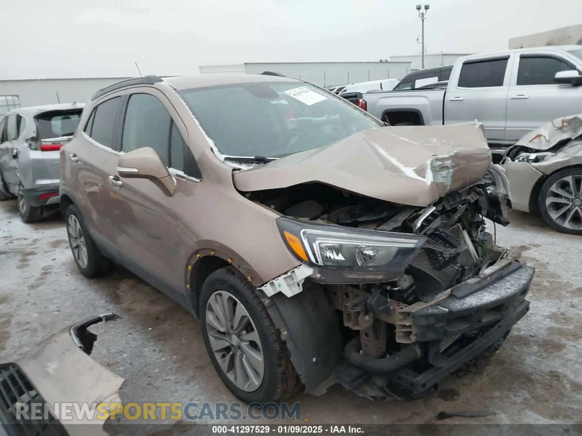 1 Photograph of a damaged car KL4CJASB5KB727389 BUICK ENCORE 2019