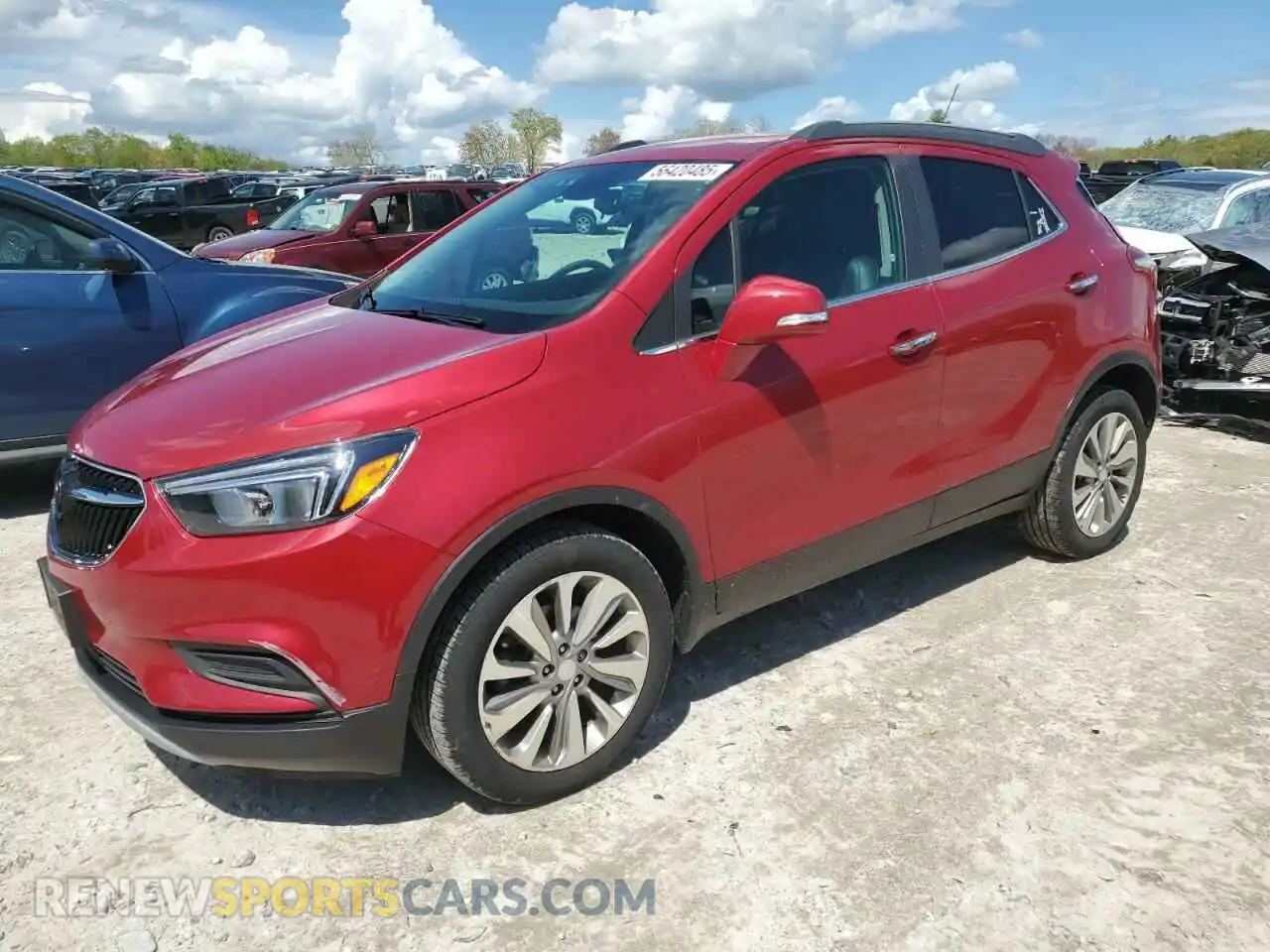 1 Photograph of a damaged car KL4CJASB5KB771635 BUICK ENCORE 2019