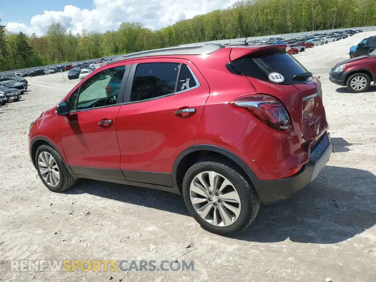 2 Photograph of a damaged car KL4CJASB5KB771635 BUICK ENCORE 2019
