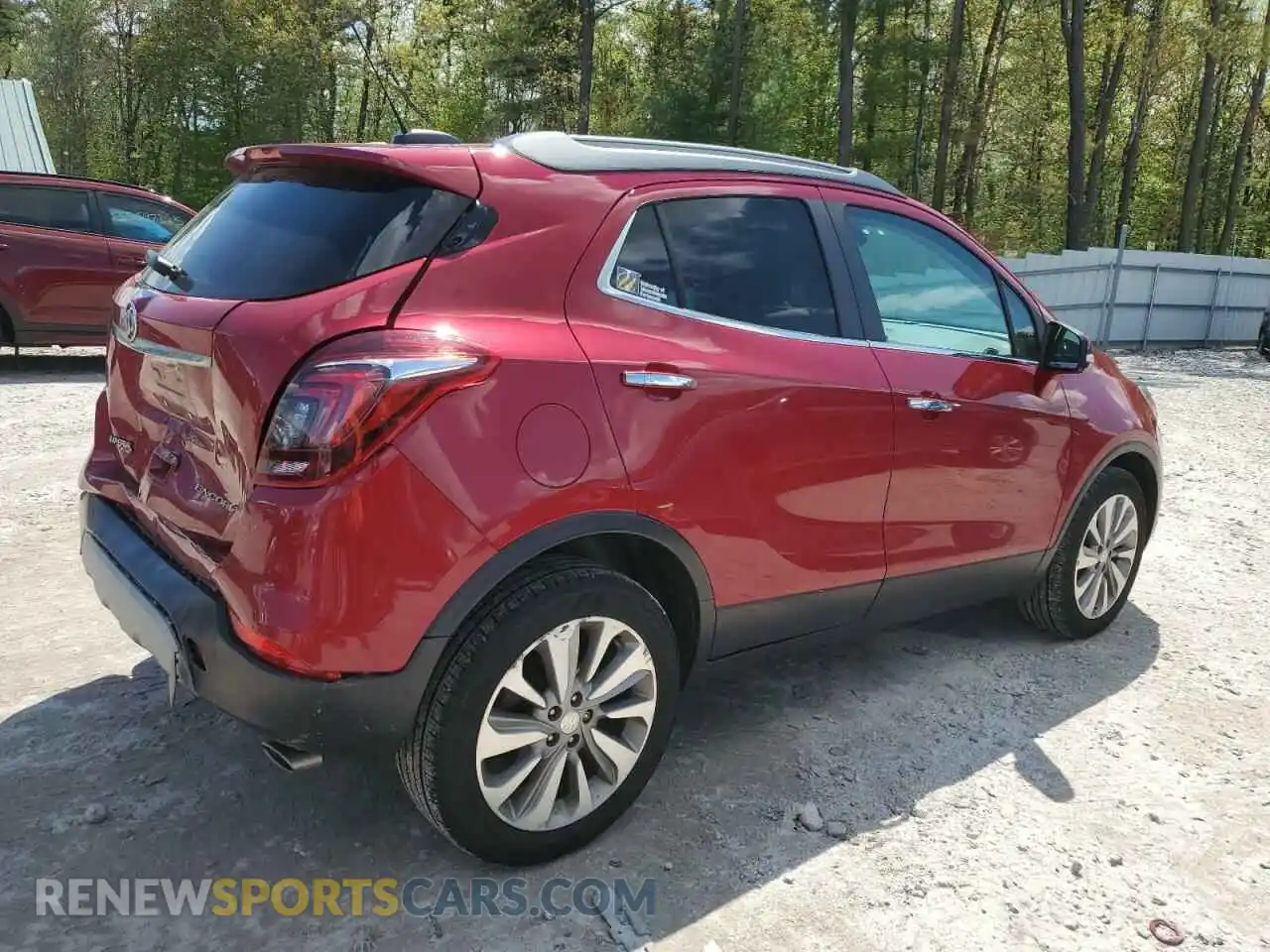 3 Photograph of a damaged car KL4CJASB5KB771635 BUICK ENCORE 2019