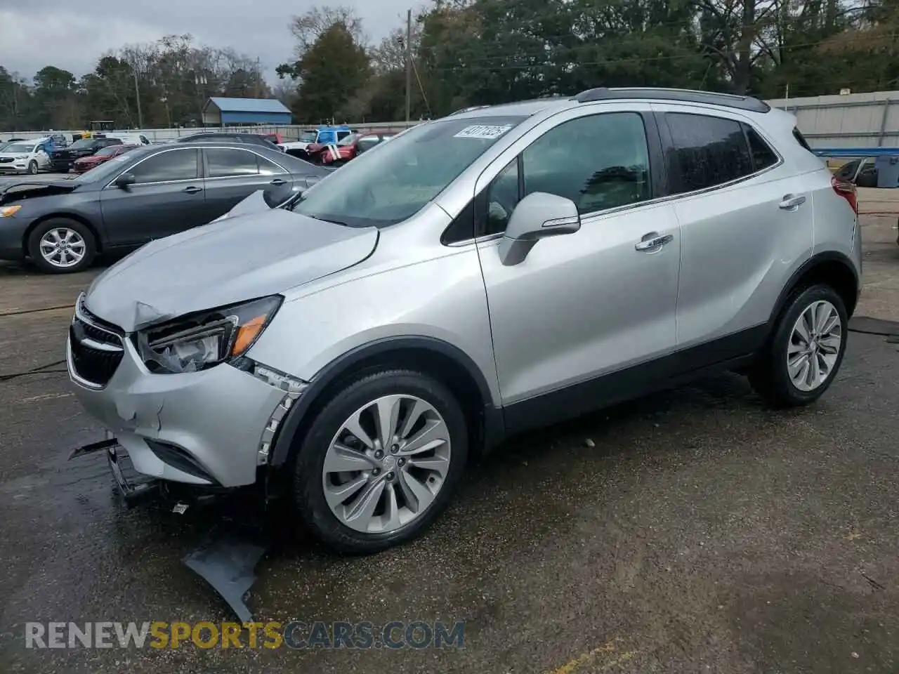 1 Photograph of a damaged car KL4CJASB5KB781646 BUICK ENCORE 2019