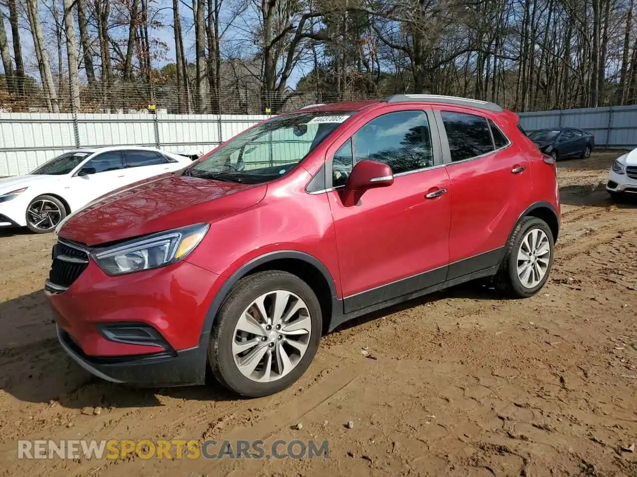1 Photograph of a damaged car KL4CJASB5KB788399 BUICK ENCORE 2019