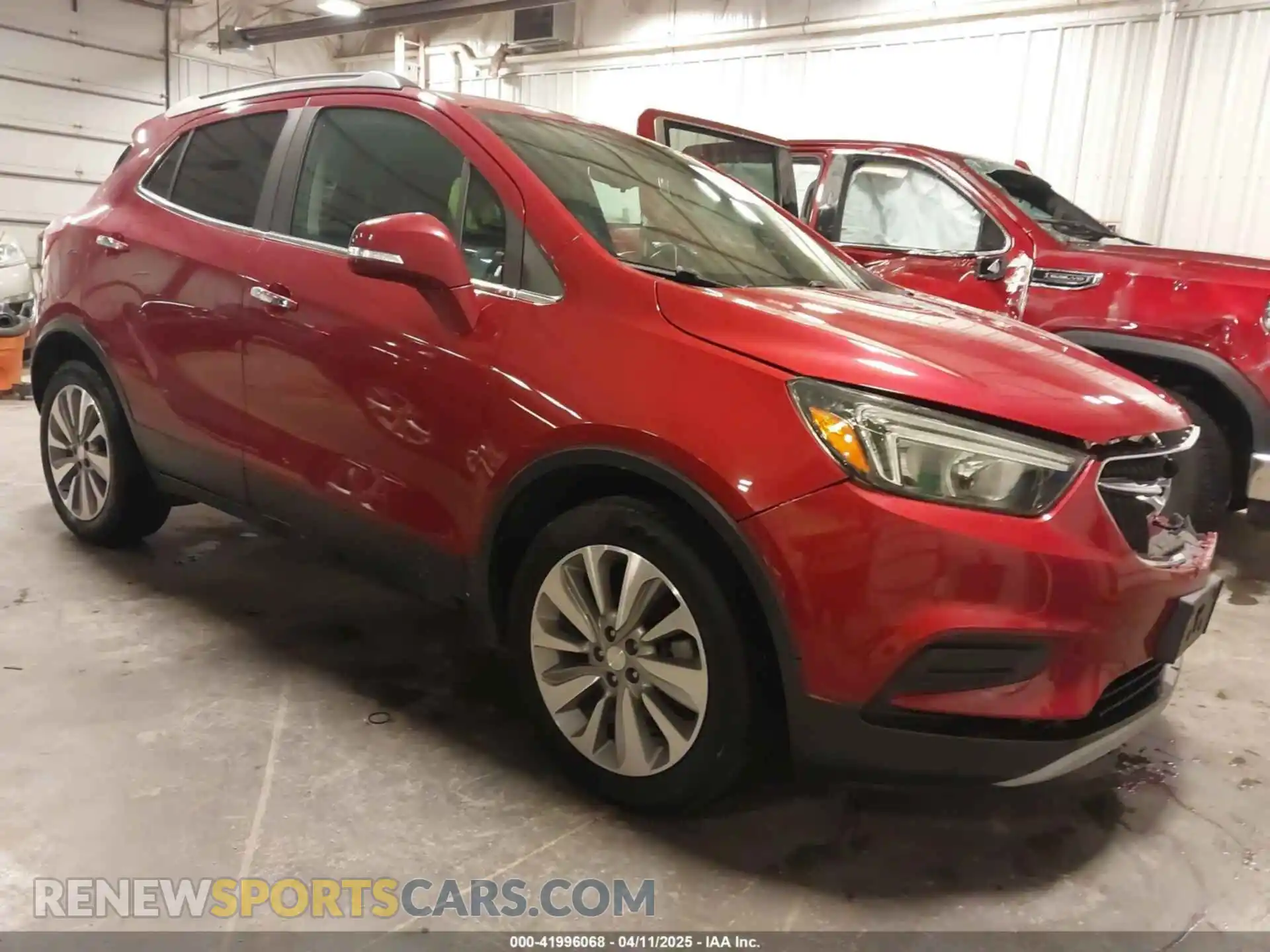 1 Photograph of a damaged car KL4CJASB5KB790637 BUICK ENCORE 2019