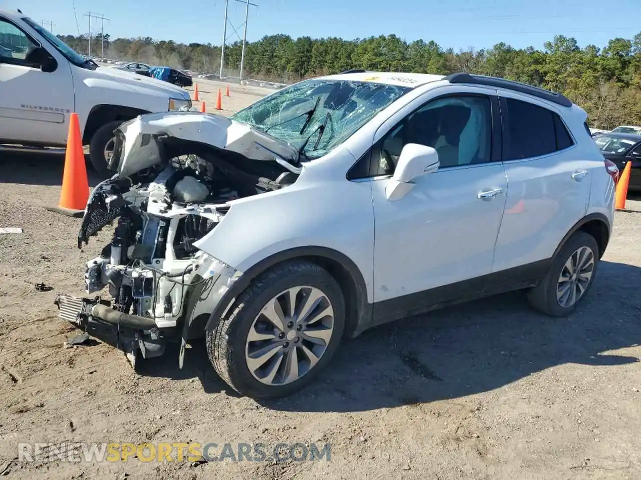1 Photograph of a damaged car KL4CJASB5KB805119 BUICK ENCORE 2019