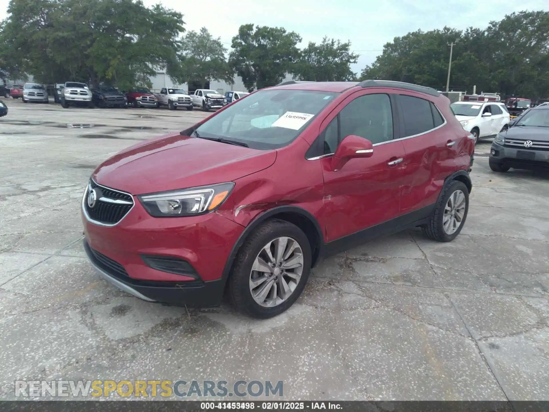 2 Photograph of a damaged car KL4CJASB5KB826472 BUICK ENCORE 2019