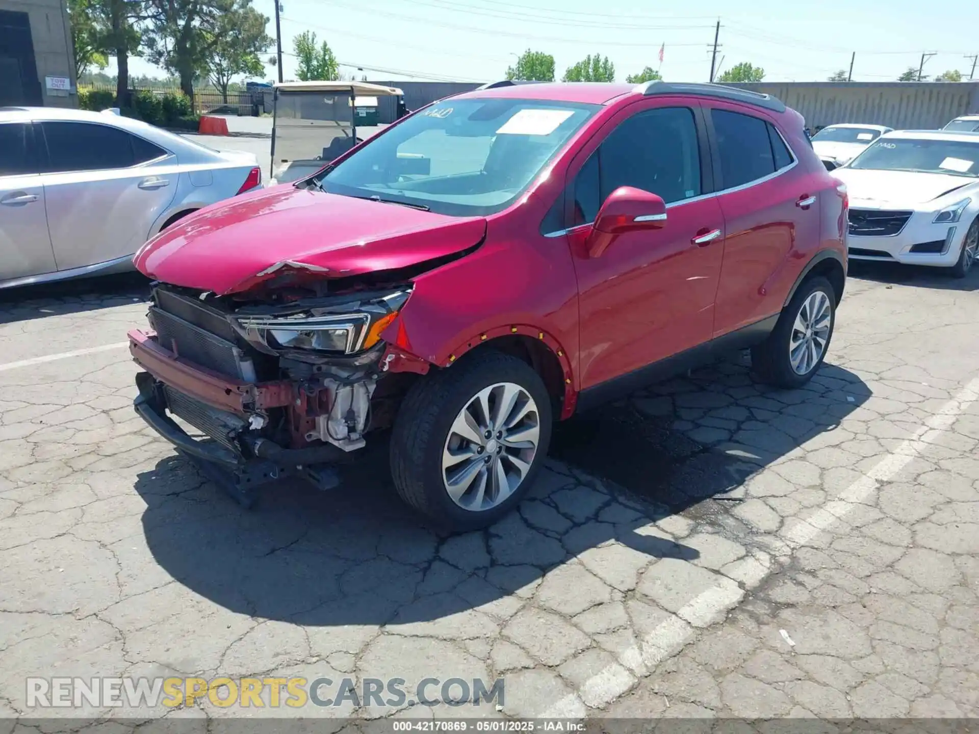 2 Photograph of a damaged car KL4CJASB5KB837813 BUICK ENCORE 2019