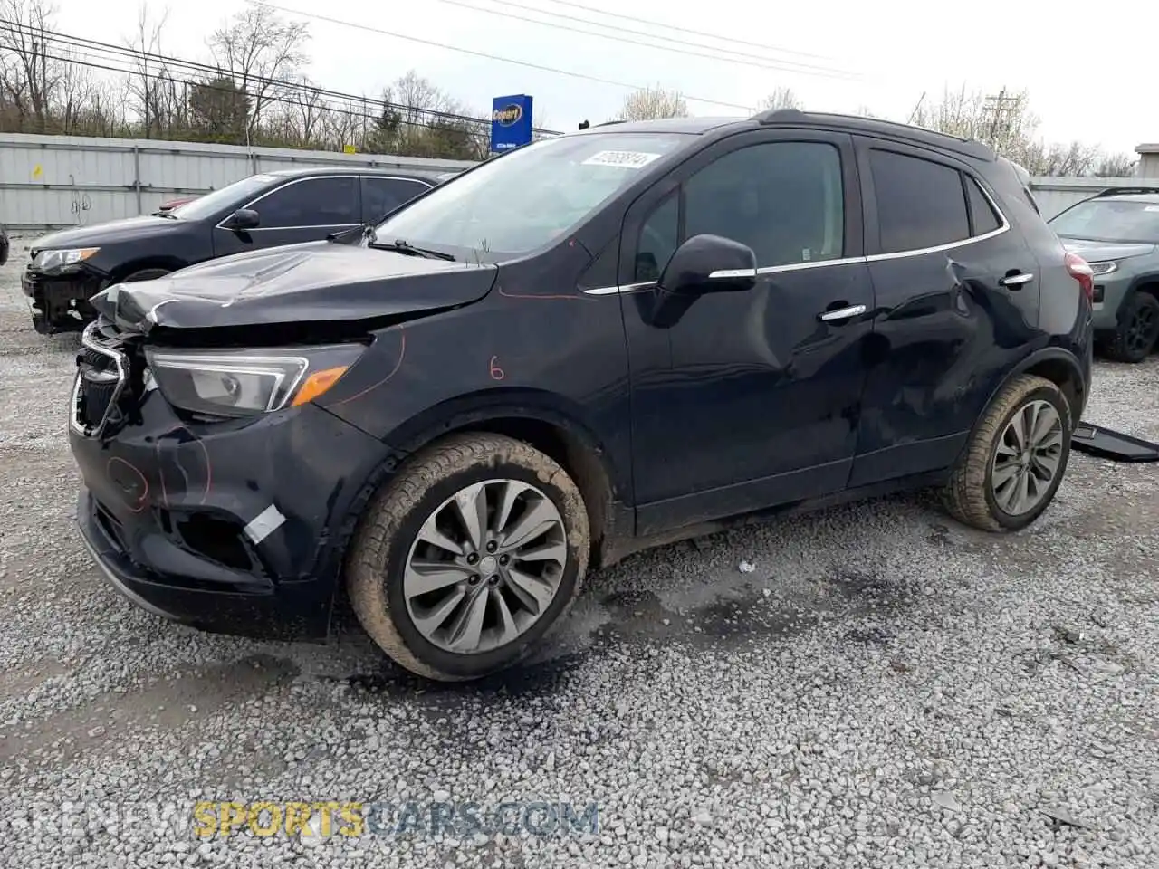 1 Photograph of a damaged car KL4CJASB5KB894660 BUICK ENCORE 2019