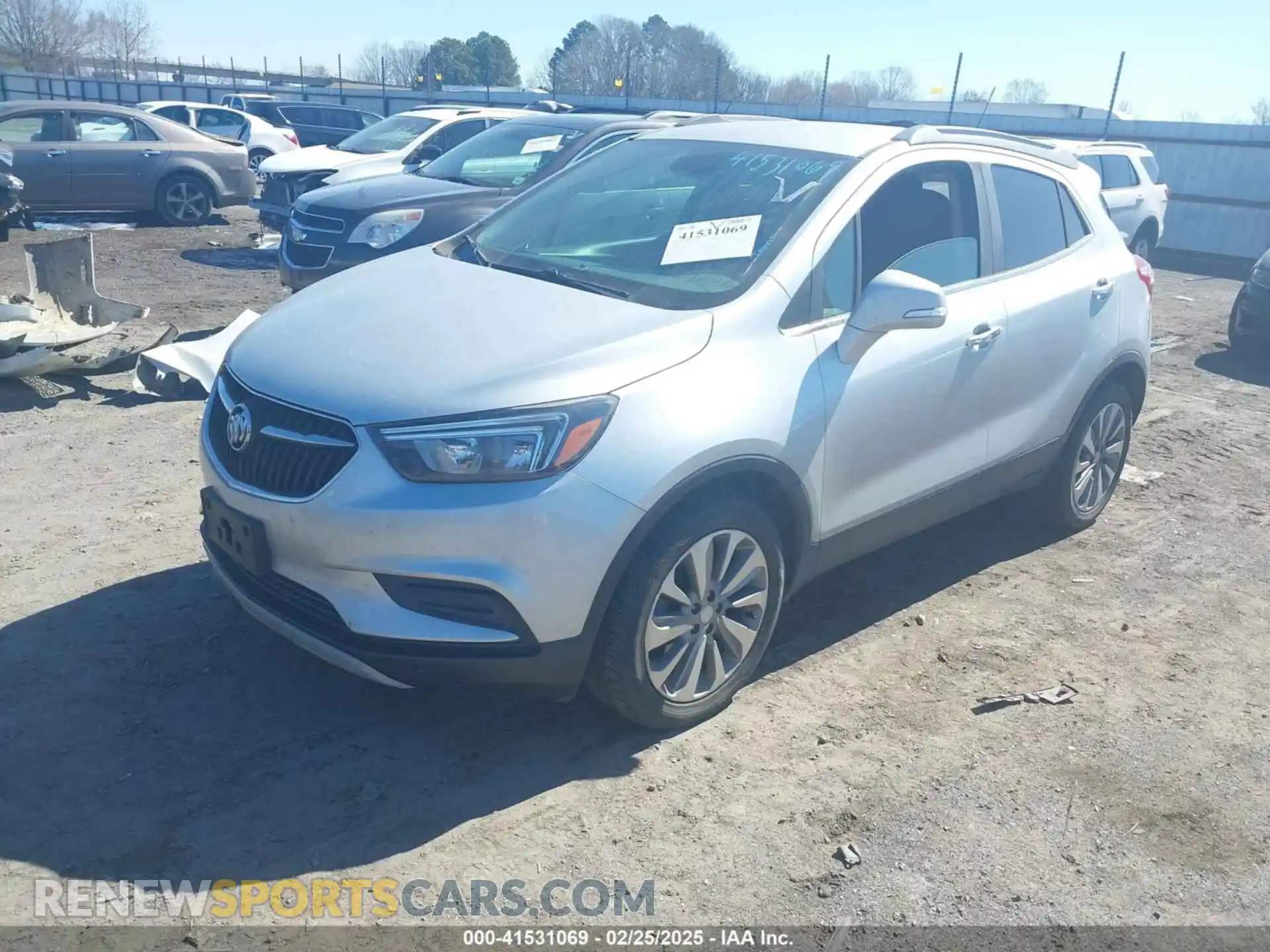 2 Photograph of a damaged car KL4CJASB5KB927673 BUICK ENCORE 2019