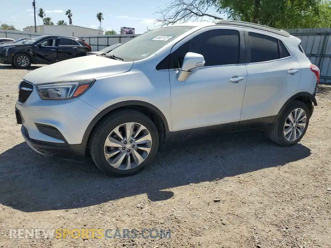 1 Photograph of a damaged car KL4CJASB5KB939578 BUICK ENCORE 2019