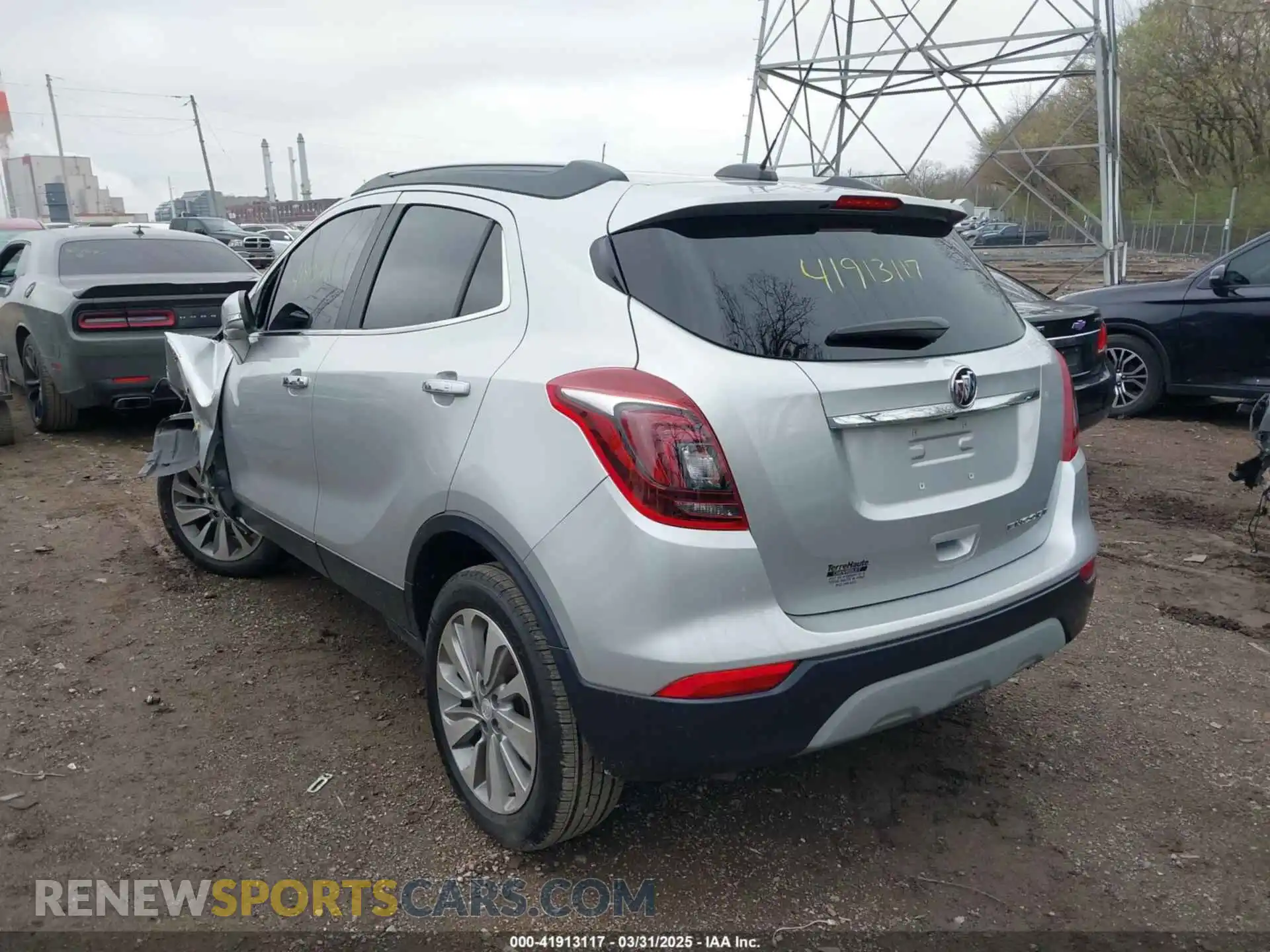 3 Photograph of a damaged car KL4CJASB6KB713274 BUICK ENCORE 2019
