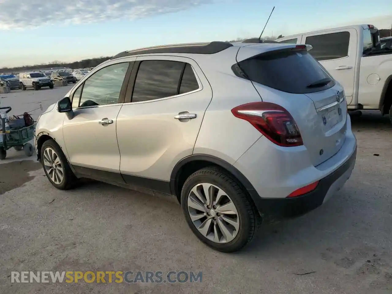2 Фотография поврежденного автомобиля KL4CJASB6KB731872 BUICK ENCORE 2019