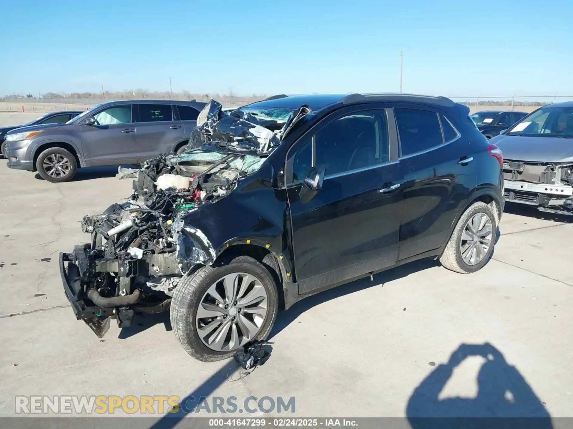 2 Photograph of a damaged car KL4CJASB6KB752558 BUICK ENCORE 2019