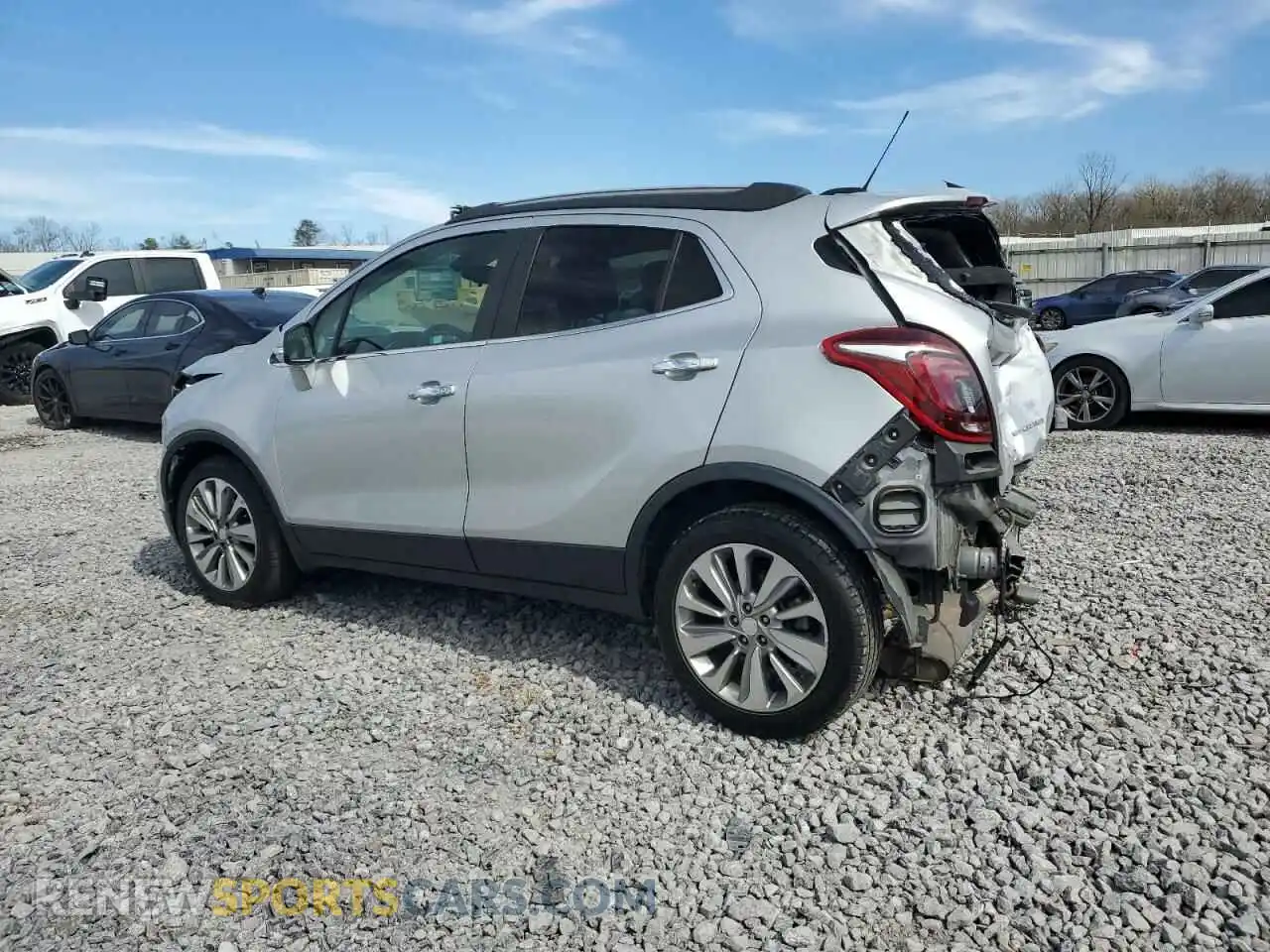 2 Photograph of a damaged car KL4CJASB6KB859433 BUICK ENCORE 2019