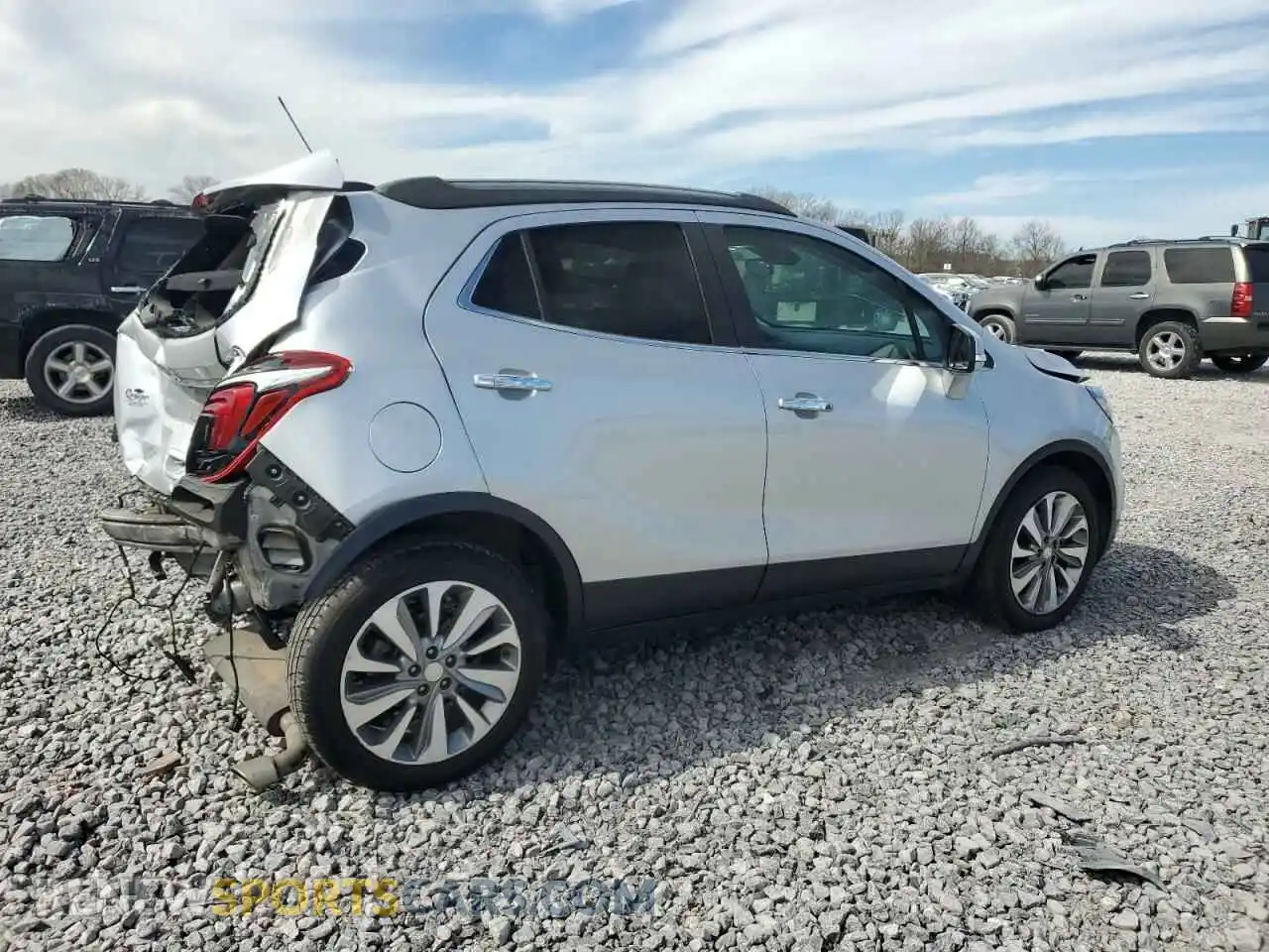 3 Photograph of a damaged car KL4CJASB6KB859433 BUICK ENCORE 2019