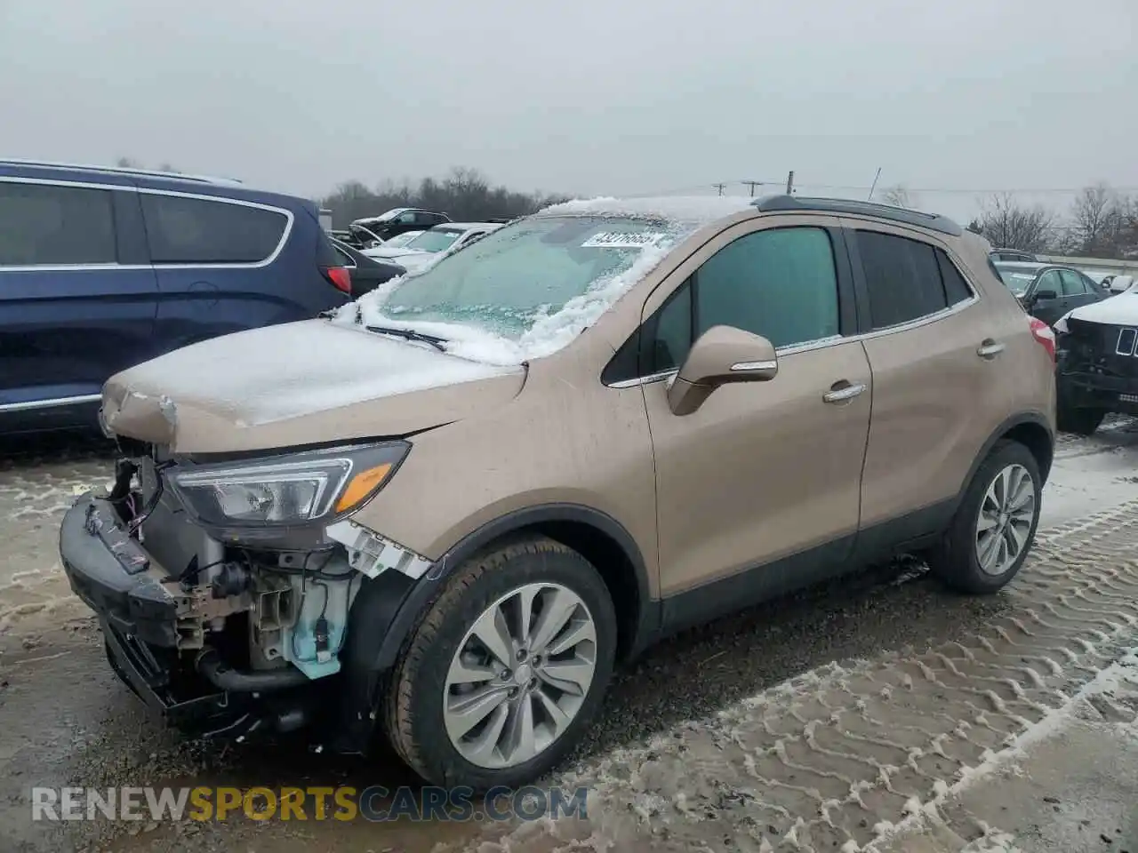 1 Photograph of a damaged car KL4CJASB6KB871159 BUICK ENCORE 2019