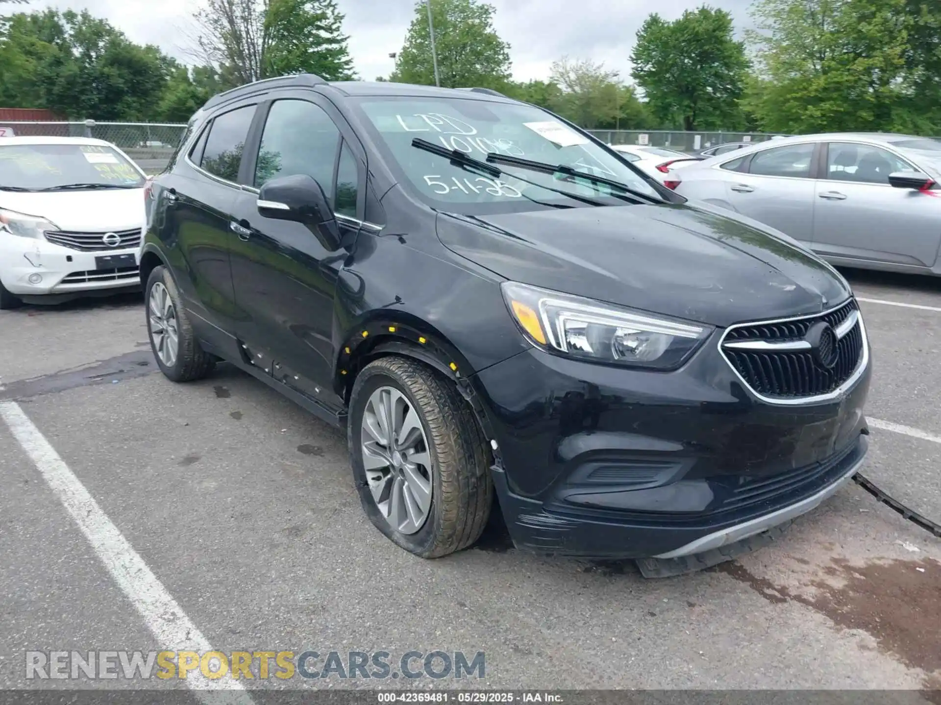 1 Photograph of a damaged car KL4CJASB6KB880329 BUICK ENCORE 2019