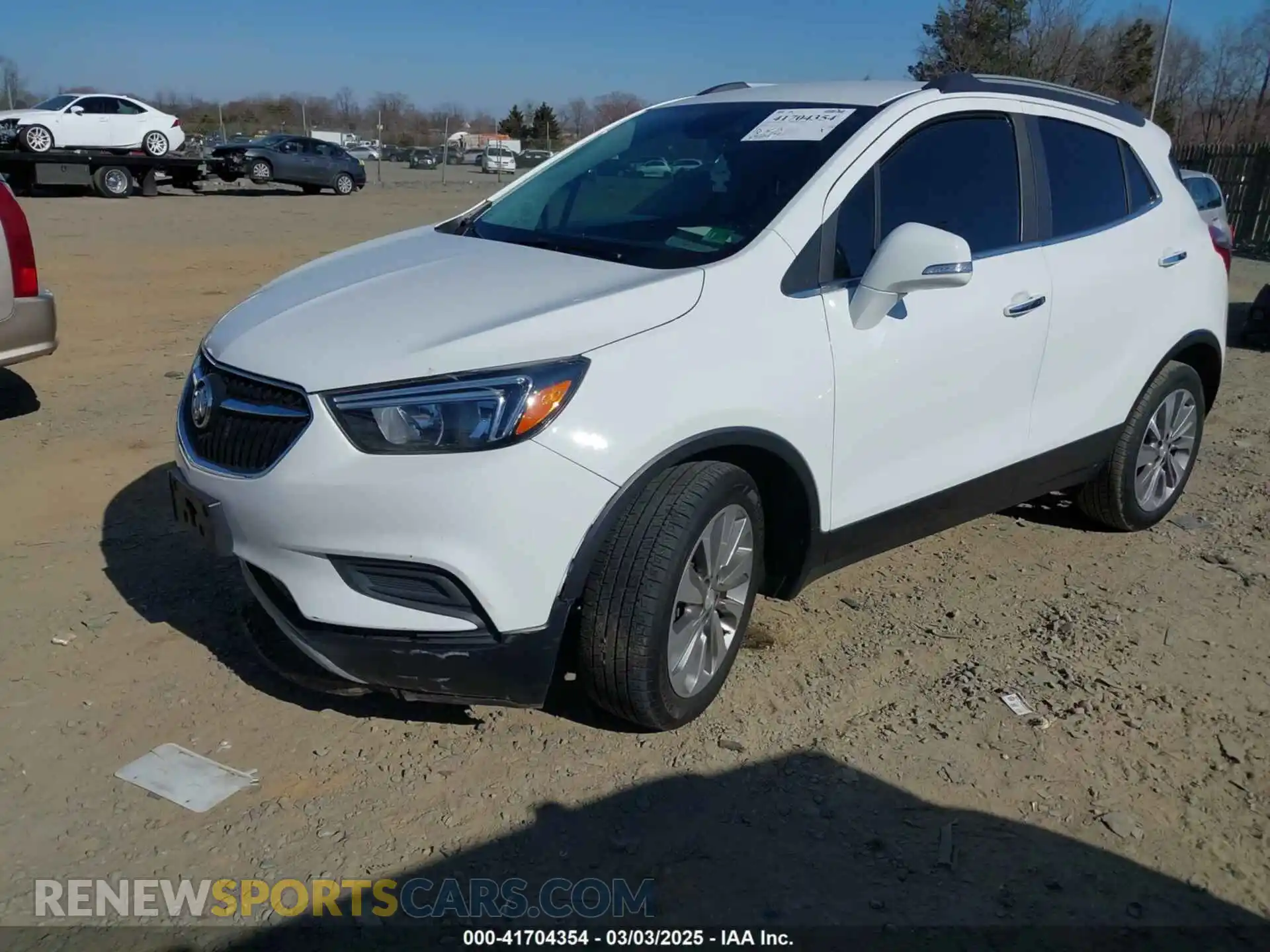 2 Photograph of a damaged car KL4CJASB6KB883800 BUICK ENCORE 2019