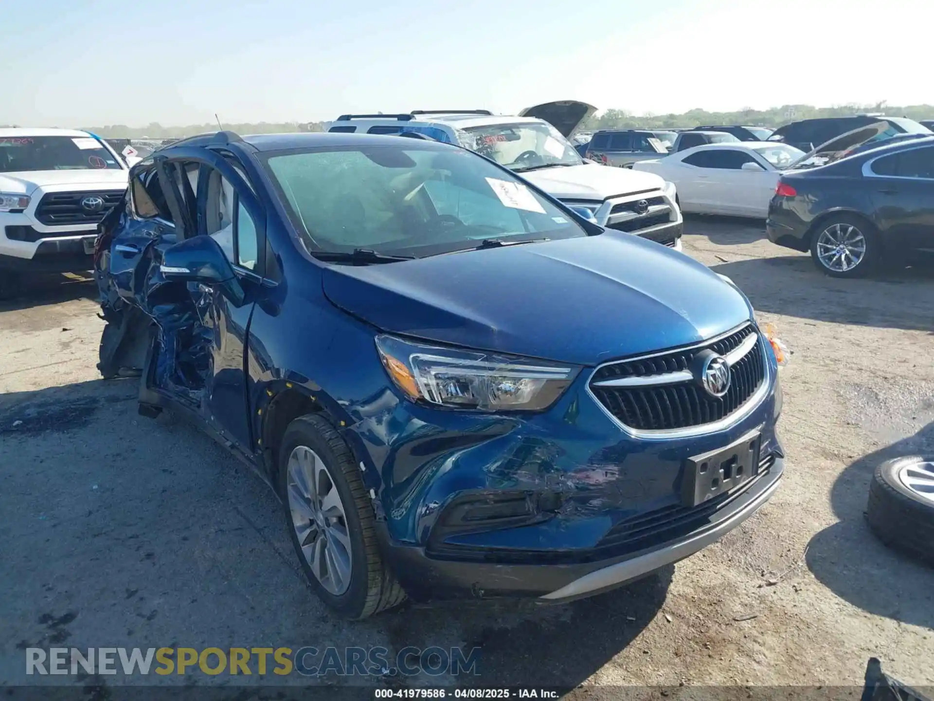 1 Photograph of a damaged car KL4CJASB6KB903950 BUICK ENCORE 2019