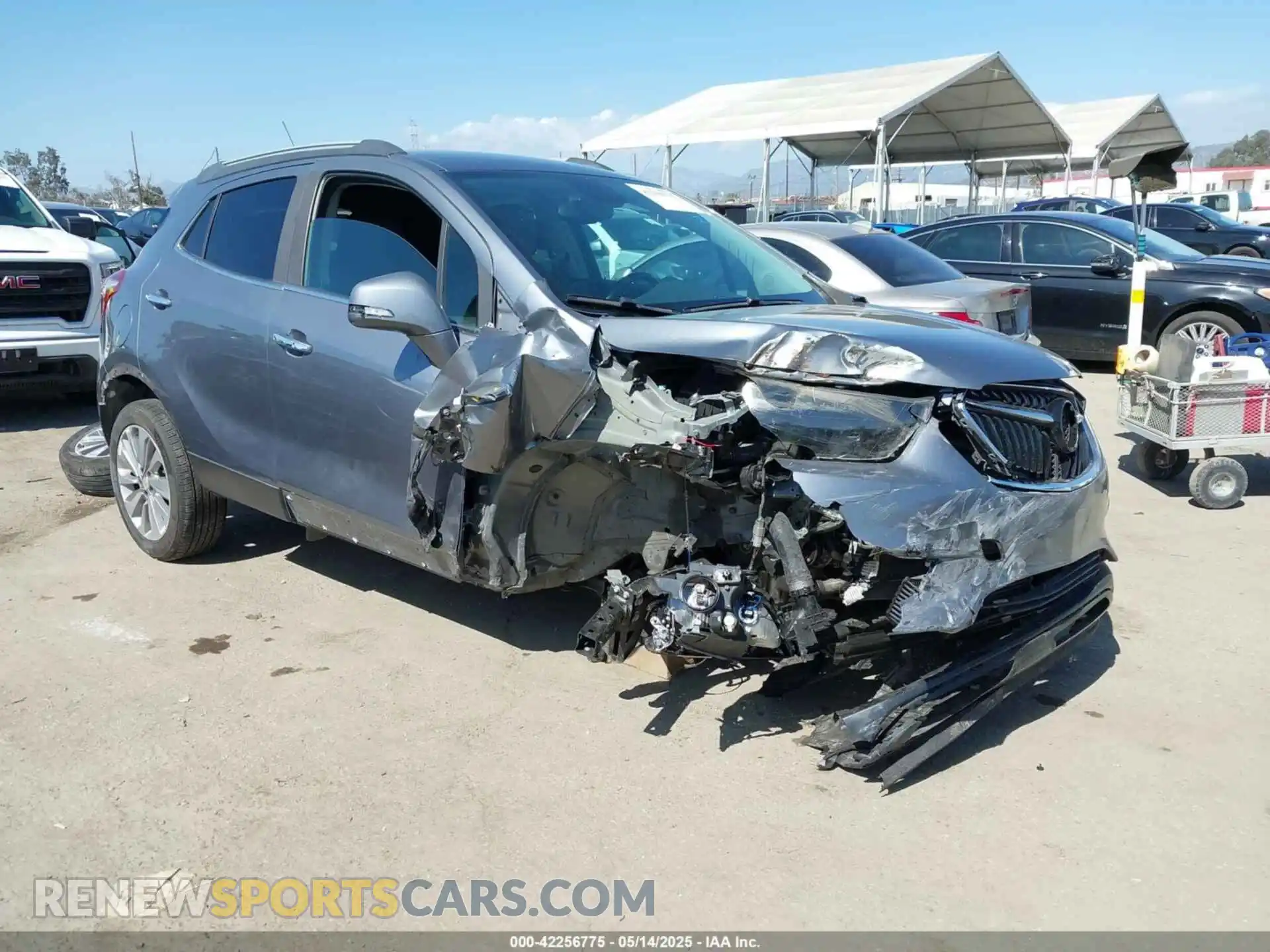1 Photograph of a damaged car KL4CJASB6KB949889 BUICK ENCORE 2019