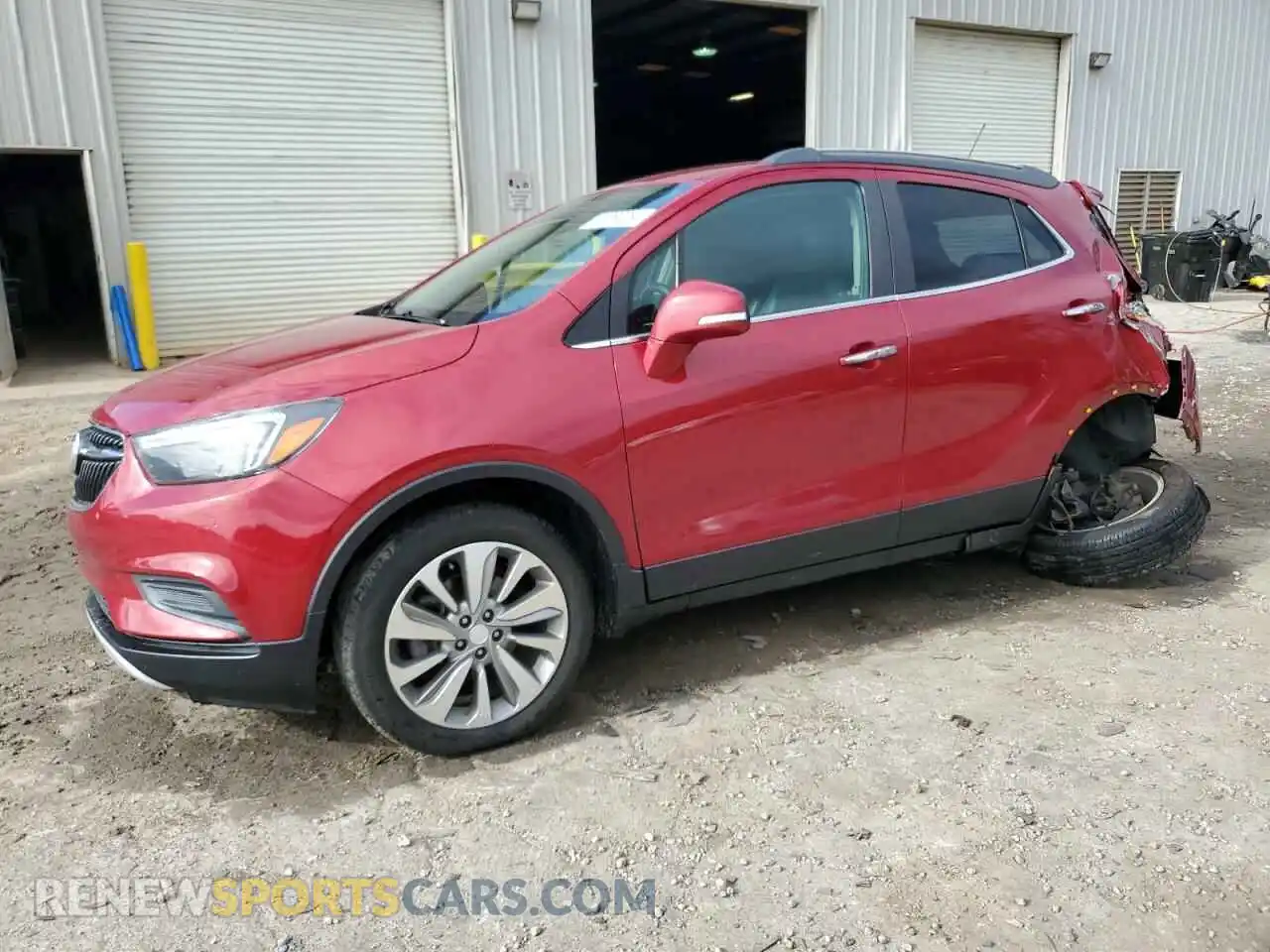 1 Photograph of a damaged car KL4CJASB7KB705765 BUICK ENCORE 2019