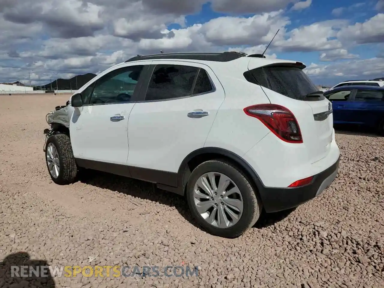 2 Photograph of a damaged car KL4CJASB7KB771846 BUICK ENCORE 2019