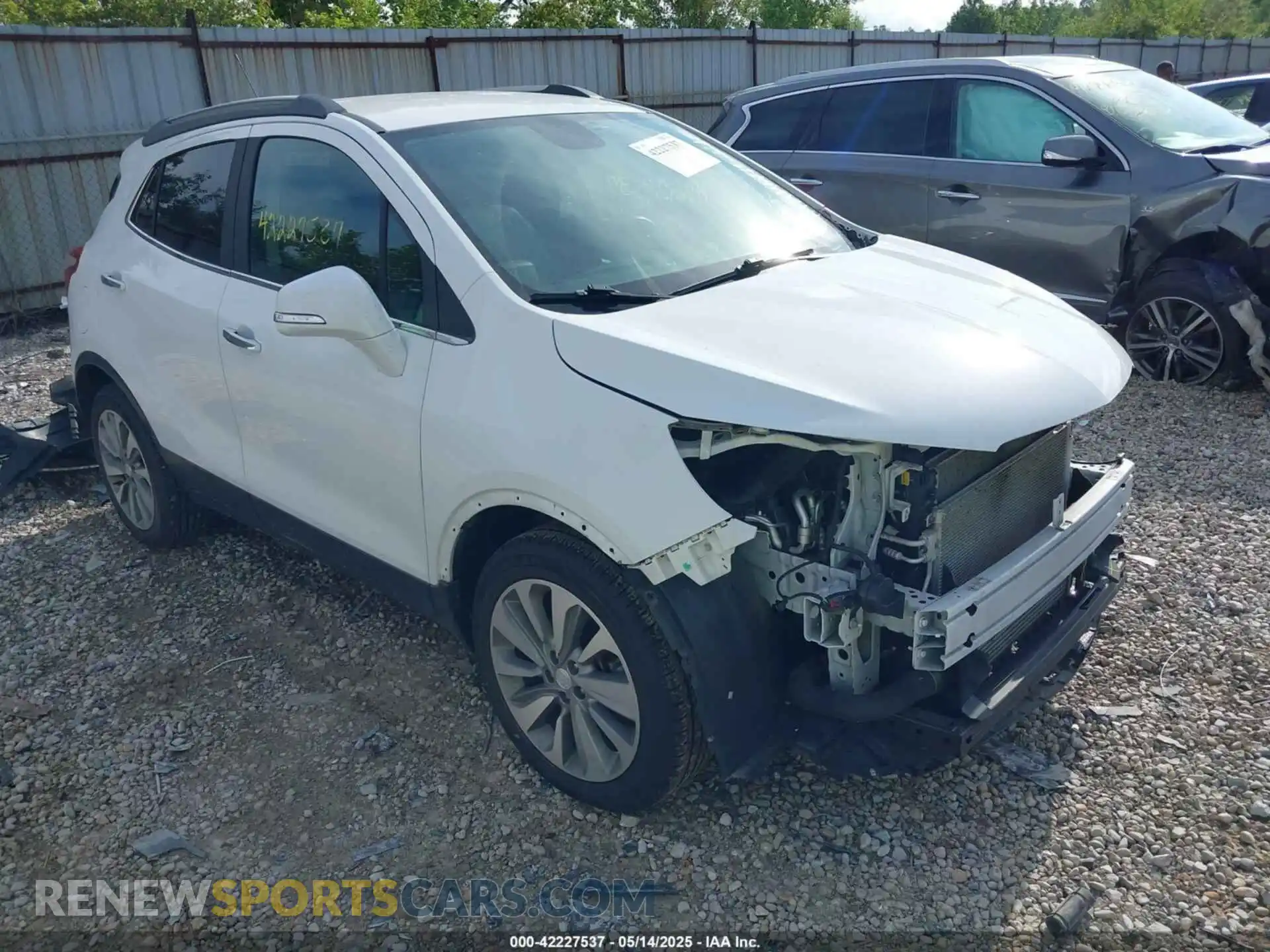 1 Photograph of a damaged car KL4CJASB7KB784418 BUICK ENCORE 2019